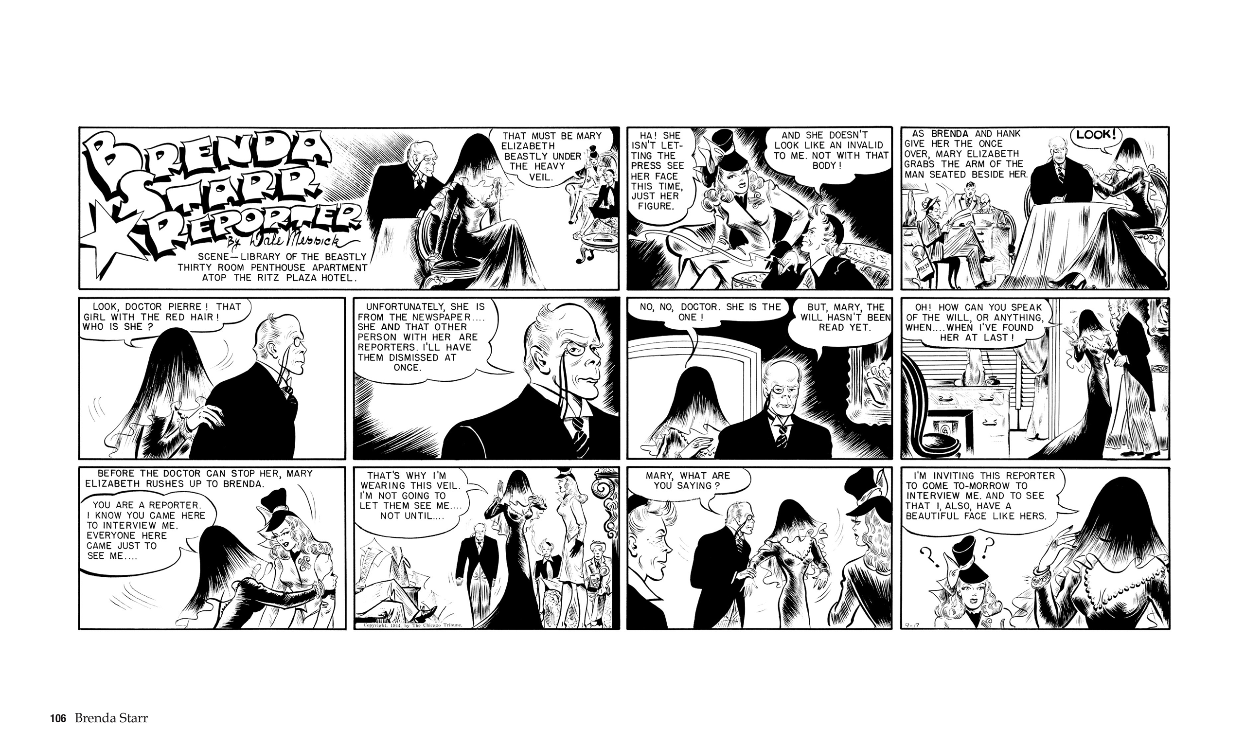 Read online Brenda Starr, Reporter: The Collected Dailies and Sundays comic -  Issue # TPB (Part 2) - 7