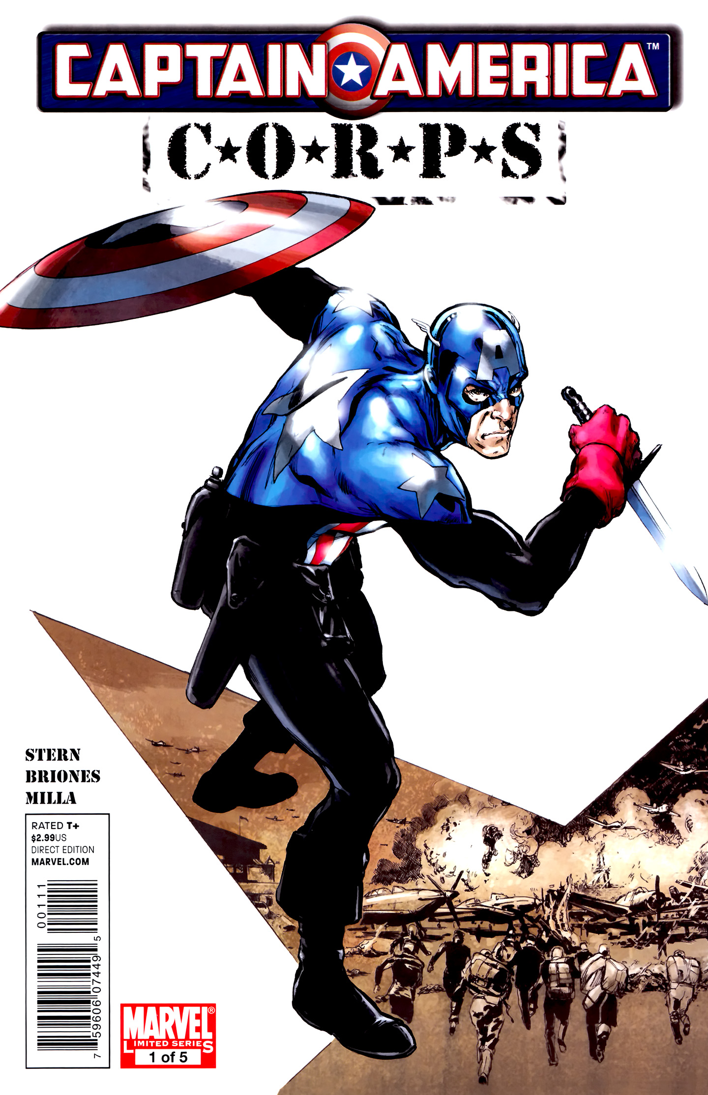 Read online Captain America Corps comic -  Issue #1 - 1