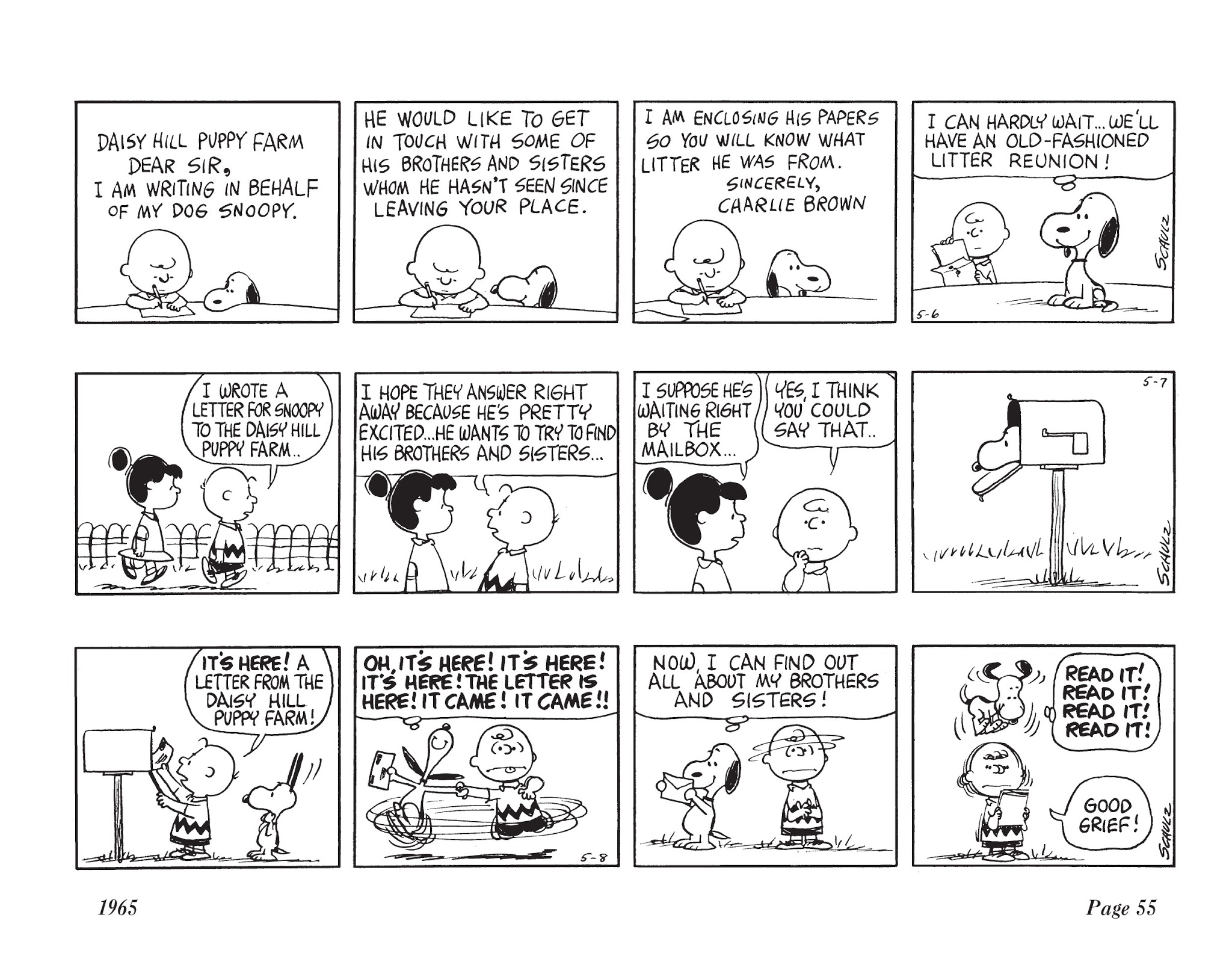 Read online The Complete Peanuts comic -  Issue # TPB 8 - 67