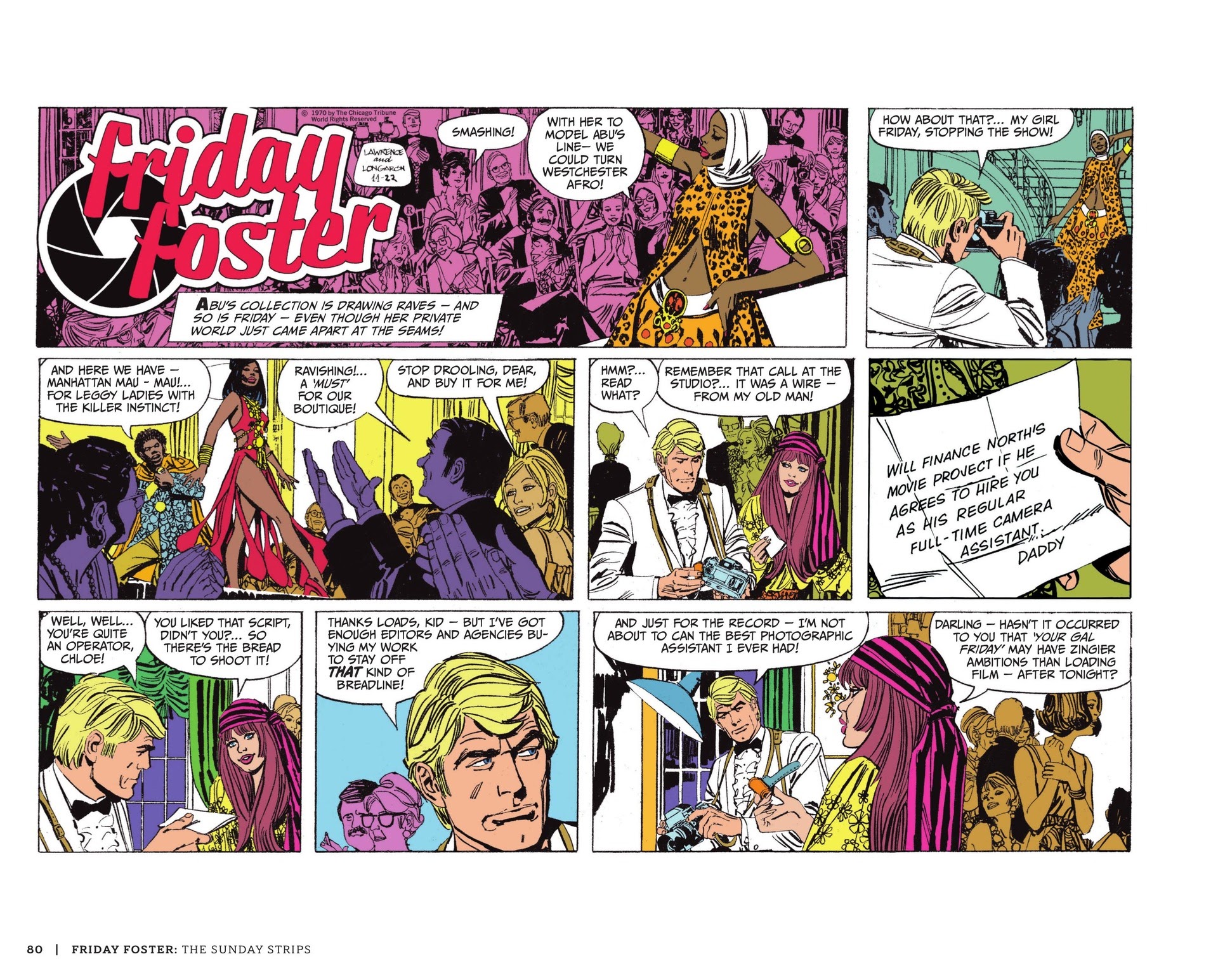 Read online Friday Foster: The Sunday Strips comic -  Issue # TPB (Part 1) - 81