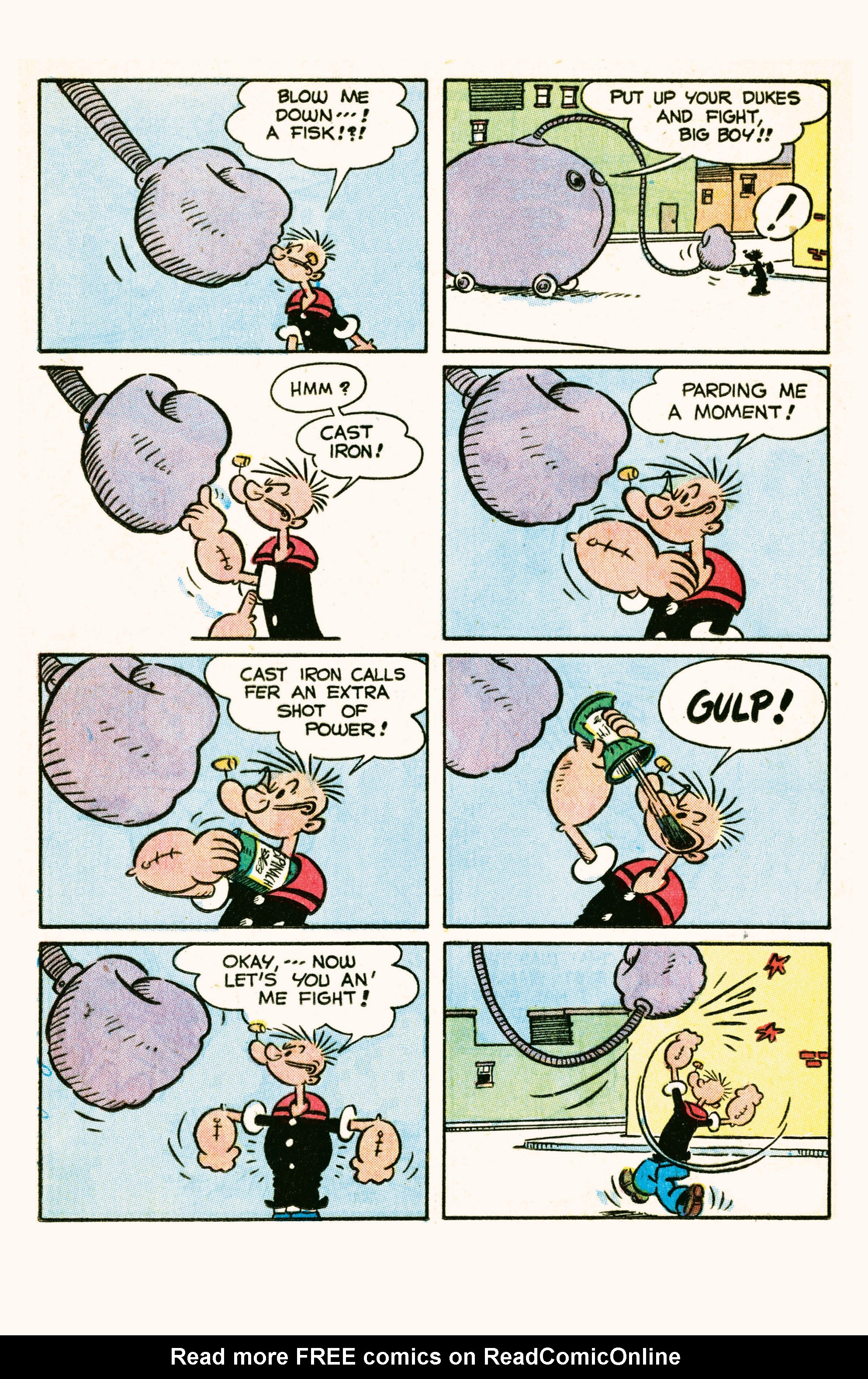 Read online Classic Popeye comic -  Issue #32 - 16