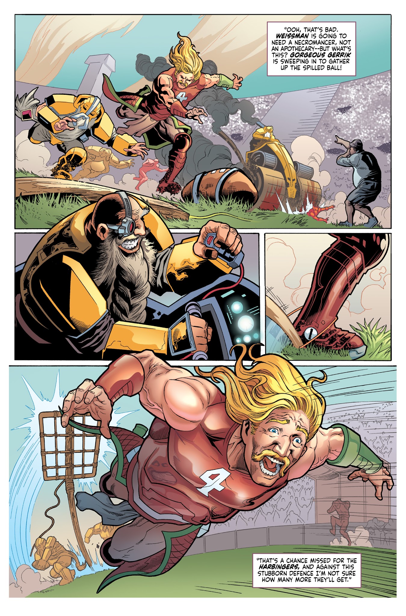 Read online Blood Bowl: More Guts, More Glory! comic -  Issue #3 - 21