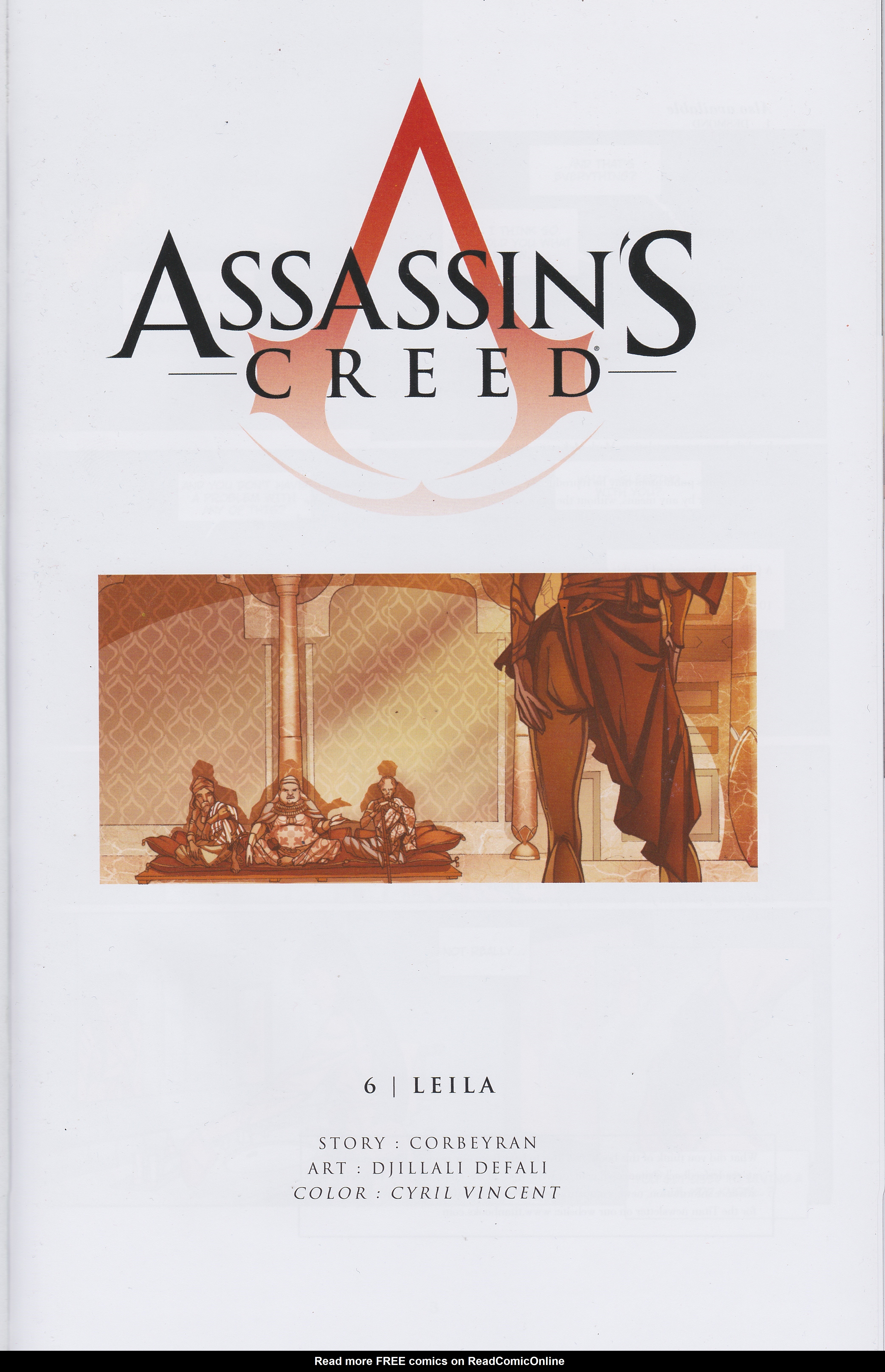 Read online Assassin's Creed (2012) comic -  Issue #6 - 2