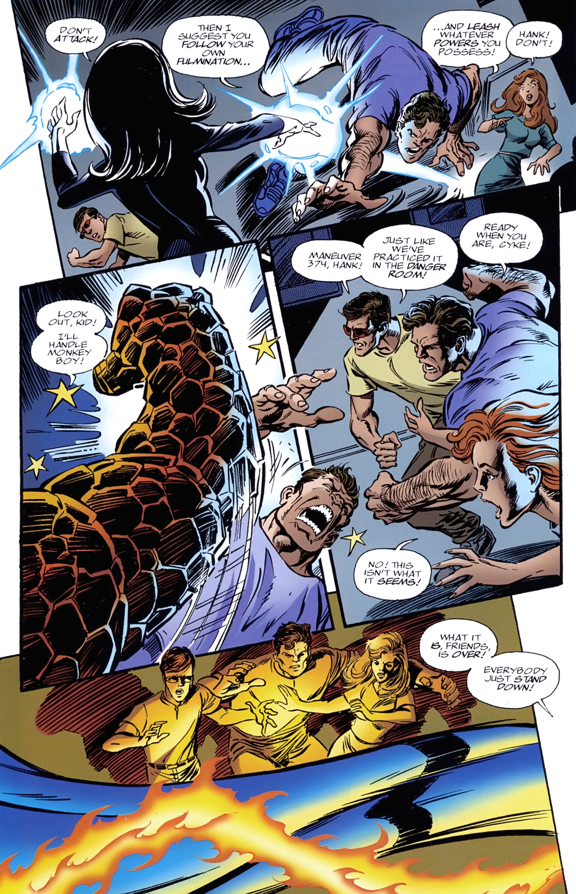 Read online X-Men: Hidden Years comic -  Issue #7 - 22