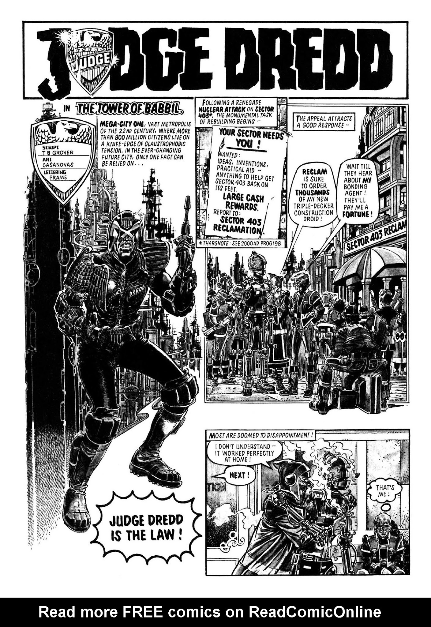 Read online Judge Dredd: The Restricted Files comic -  Issue # TPB 1 - 157