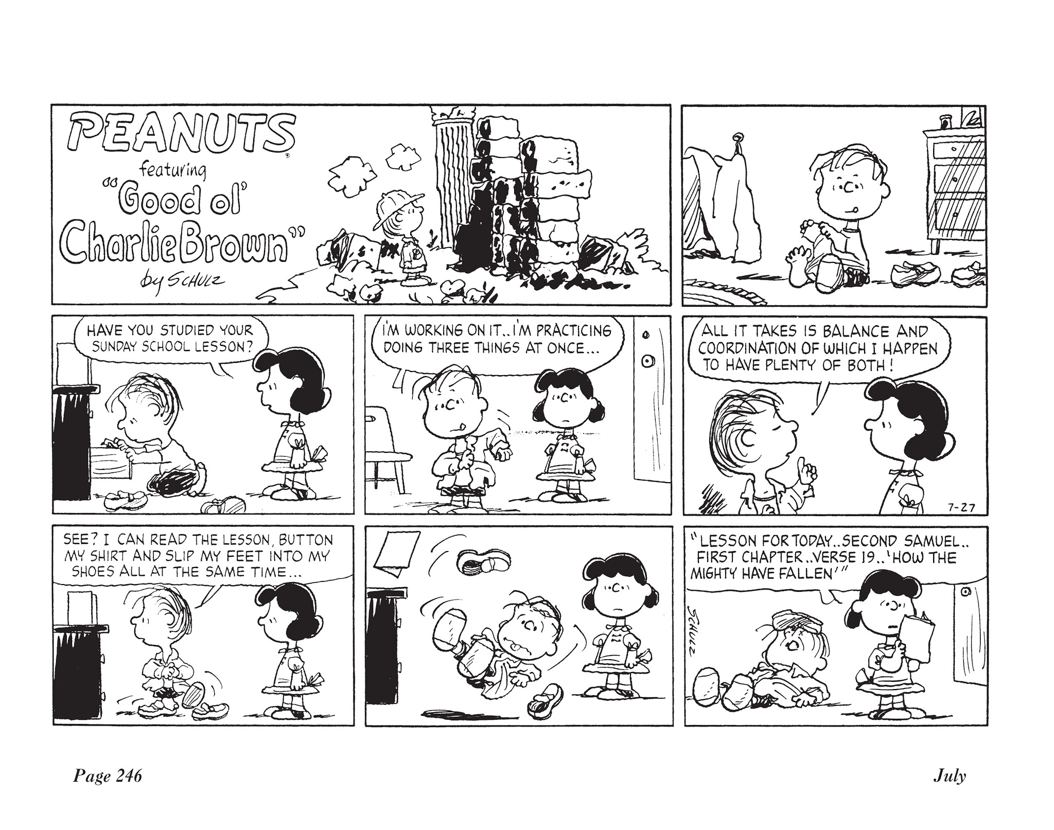 Read online The Complete Peanuts comic -  Issue # TPB 18 - 258
