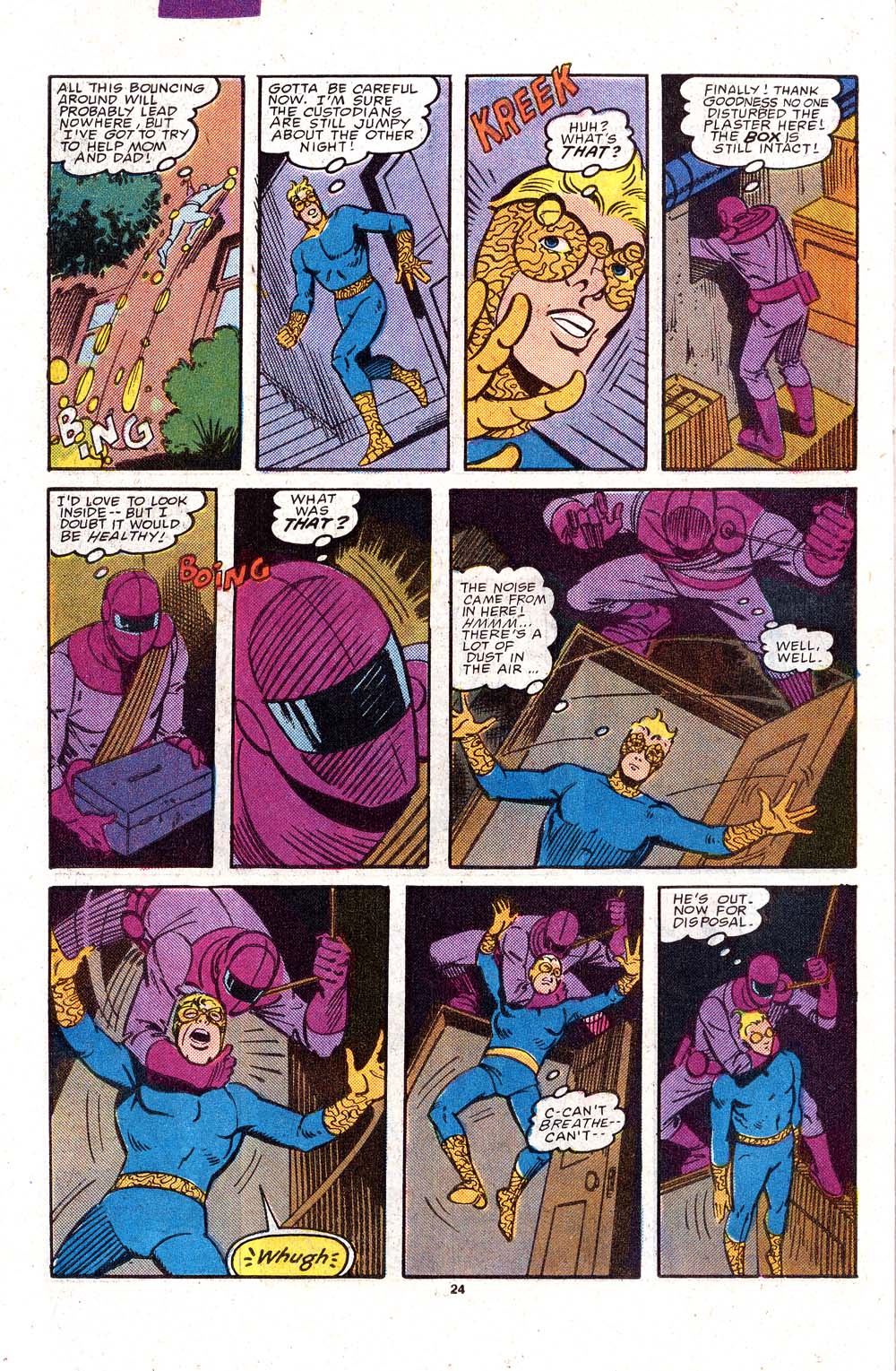 Read online Speedball comic -  Issue #4 - 20