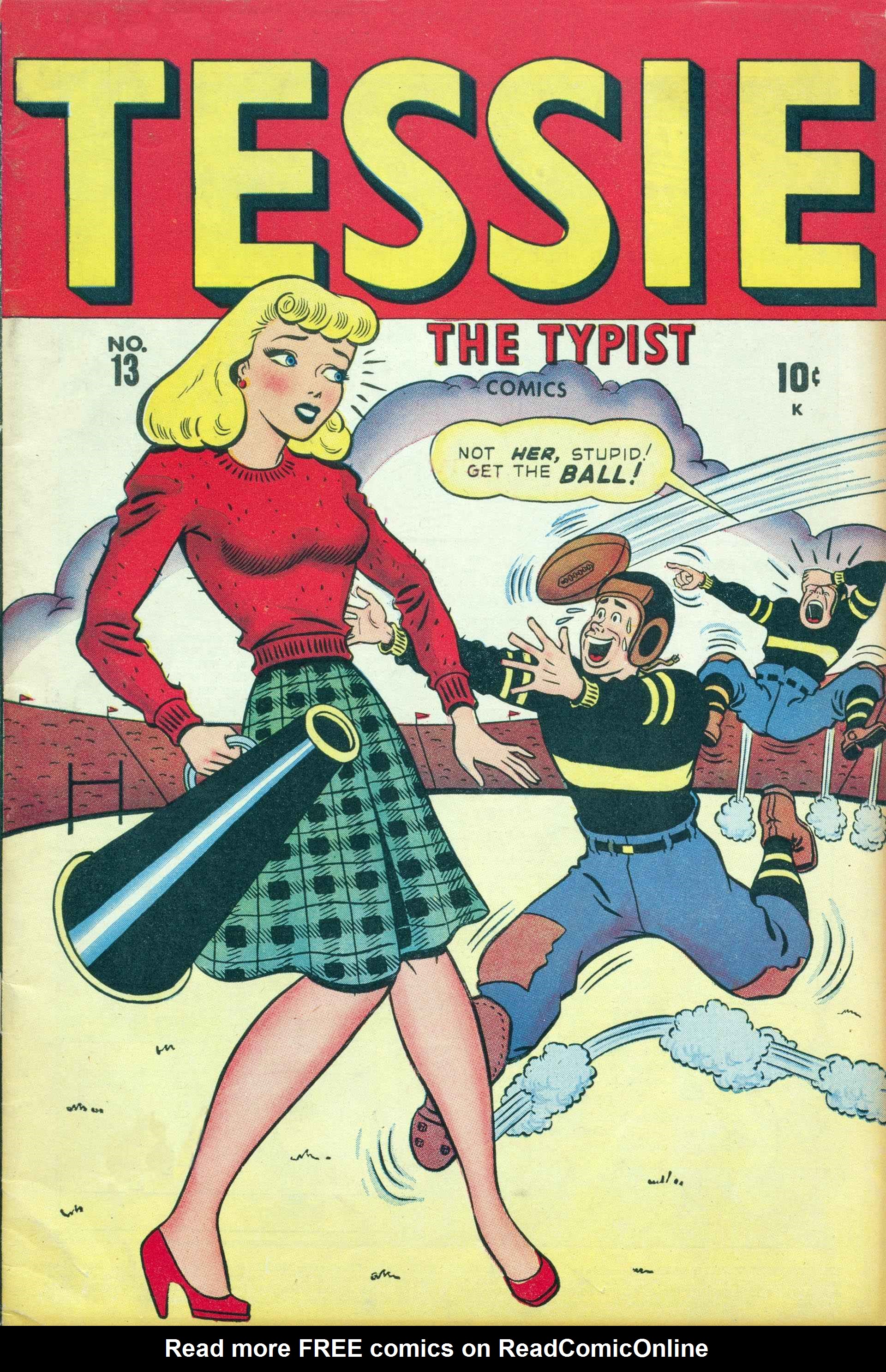 Read online Tessie the Typist comic -  Issue #13 - 1