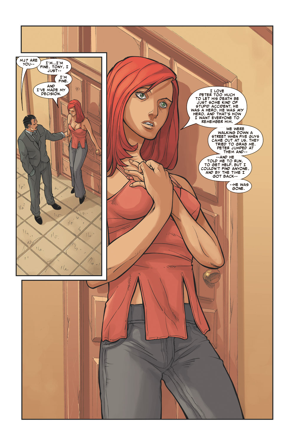 Read online Marvel Knights Spider-Man (2004) comic -  Issue #21 - 12