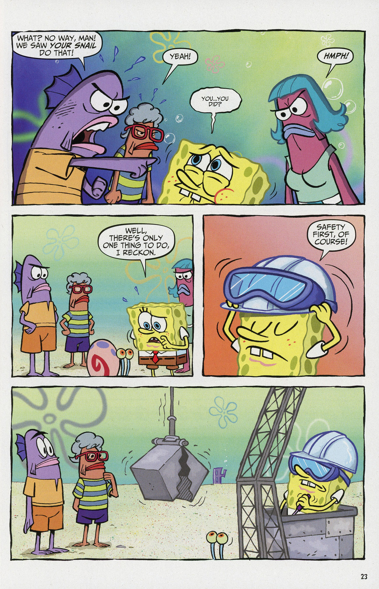 Read online SpongeBob Comics comic -  Issue #17 - 24