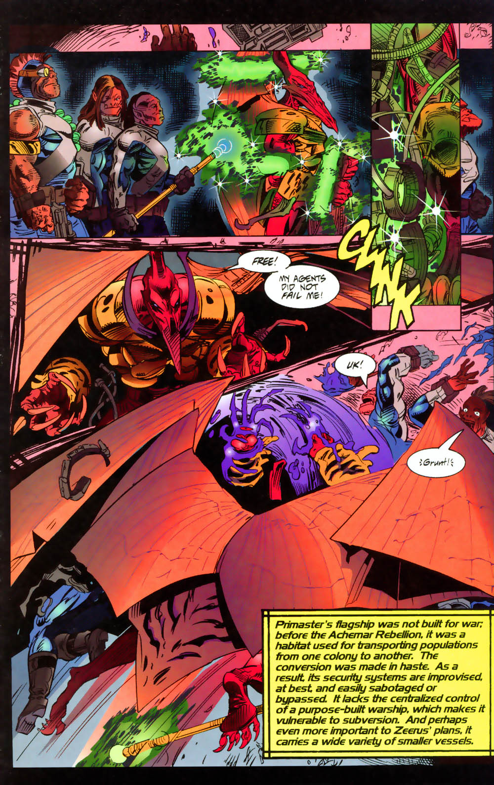 Read online Leonard Nimoy's Primortals (1995) comic -  Issue #1 - 7