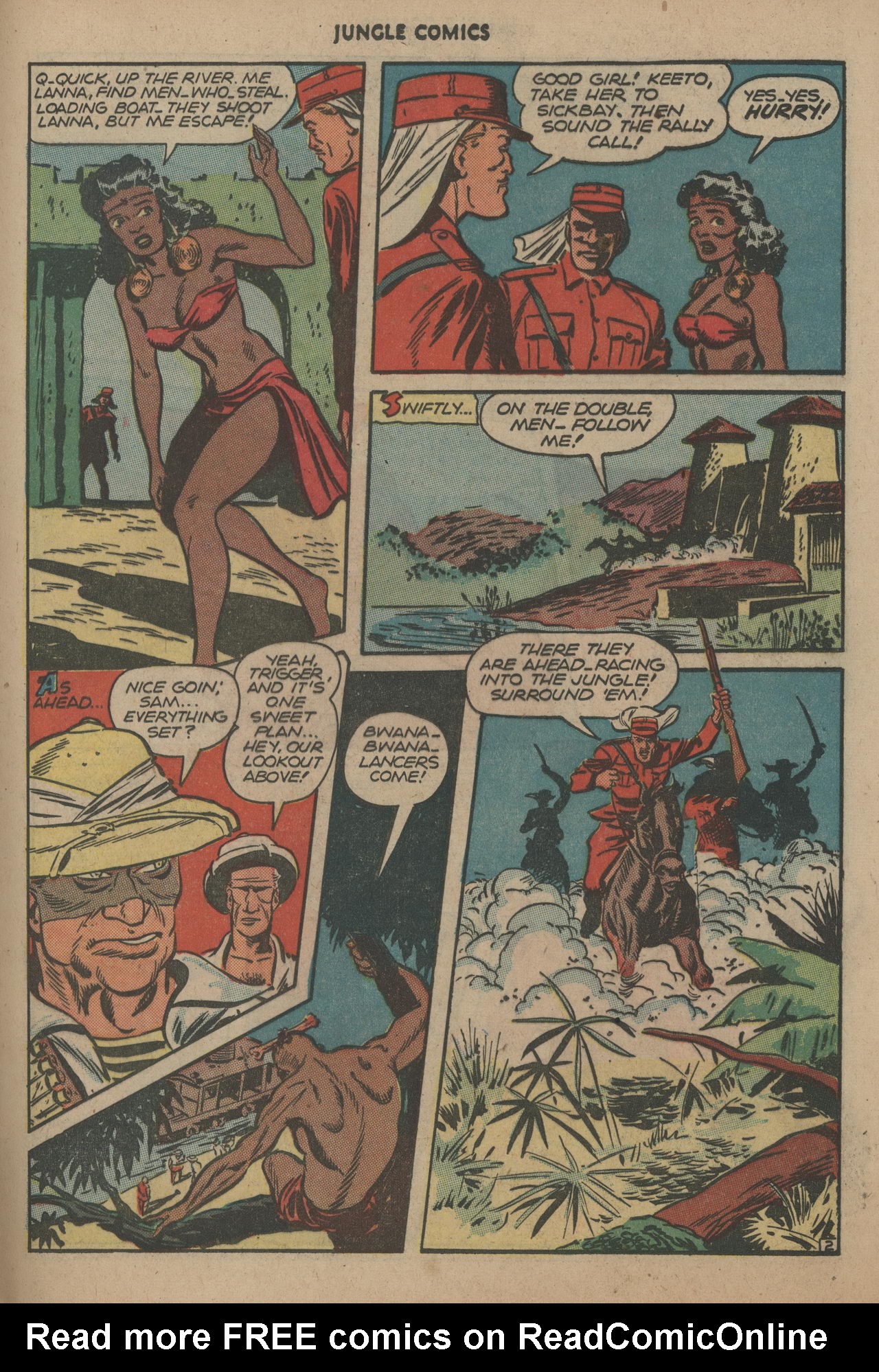 Read online Jungle Comics comic -  Issue #81 - 37
