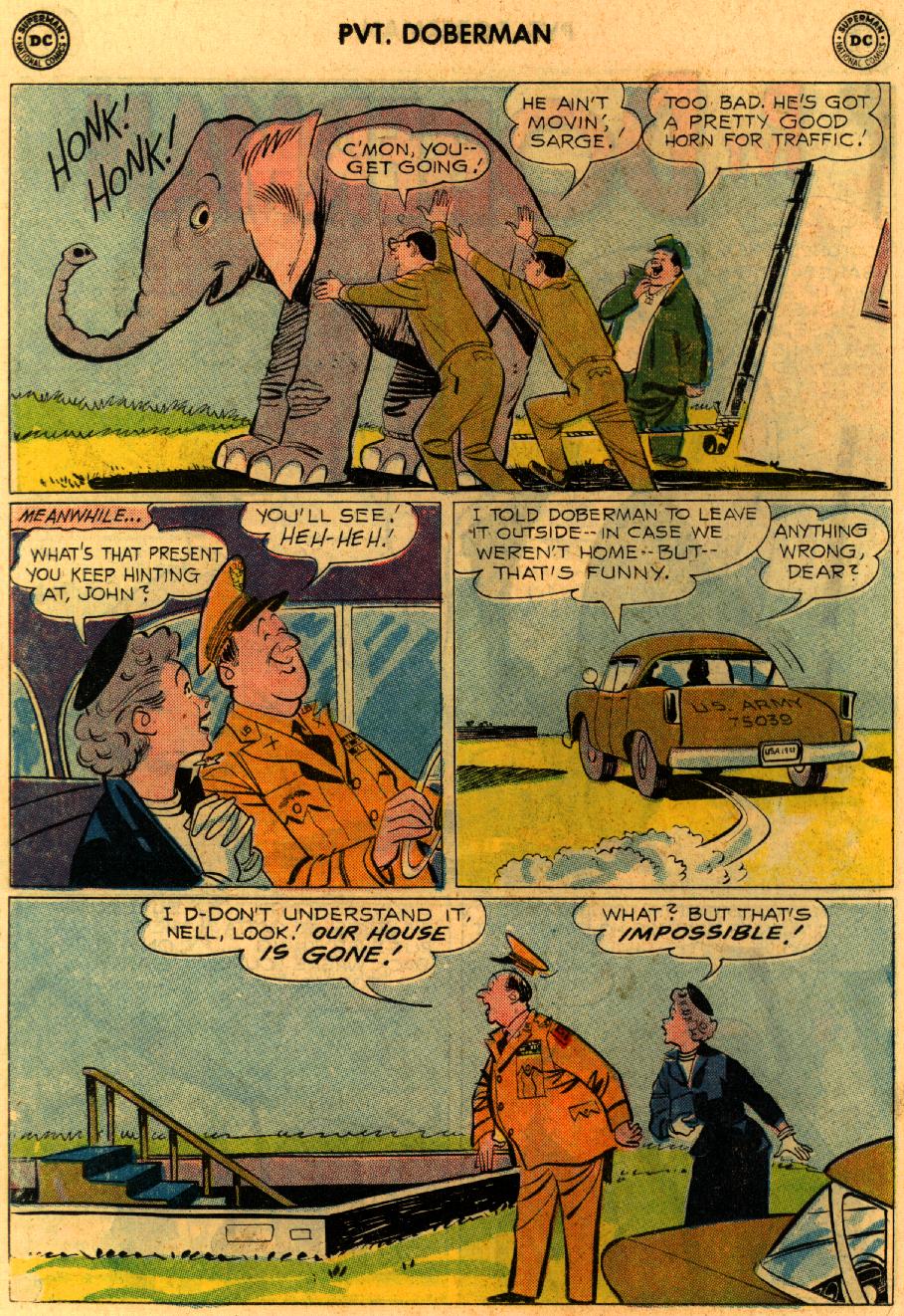 Read online Sgt. Bilko's Pvt. Doberman comic -  Issue #9 - 14