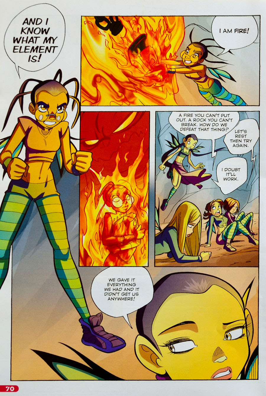 Read online W.i.t.c.h. comic -  Issue #59 - 53