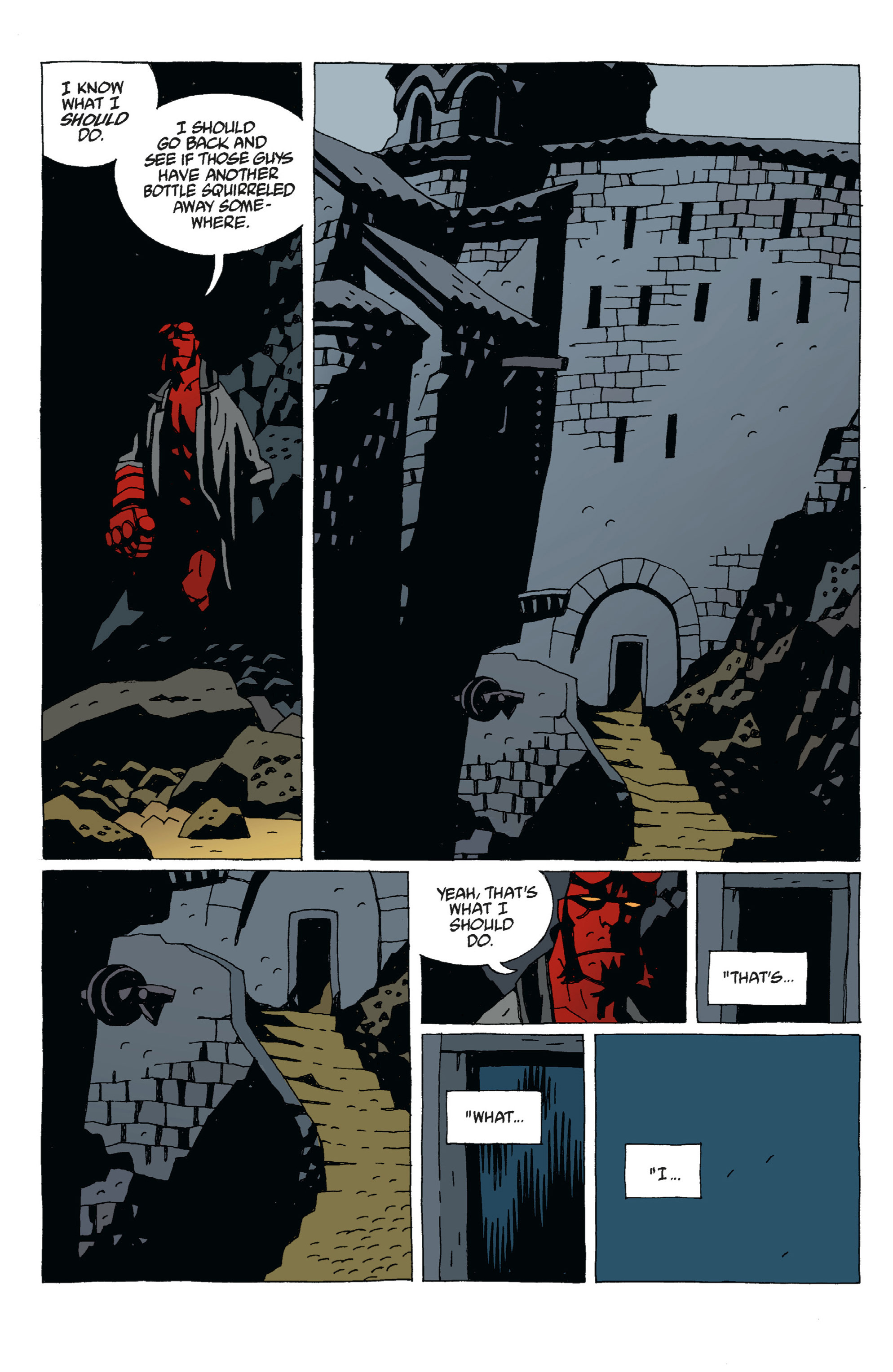 Read online Hellboy comic -  Issue #6 - 80