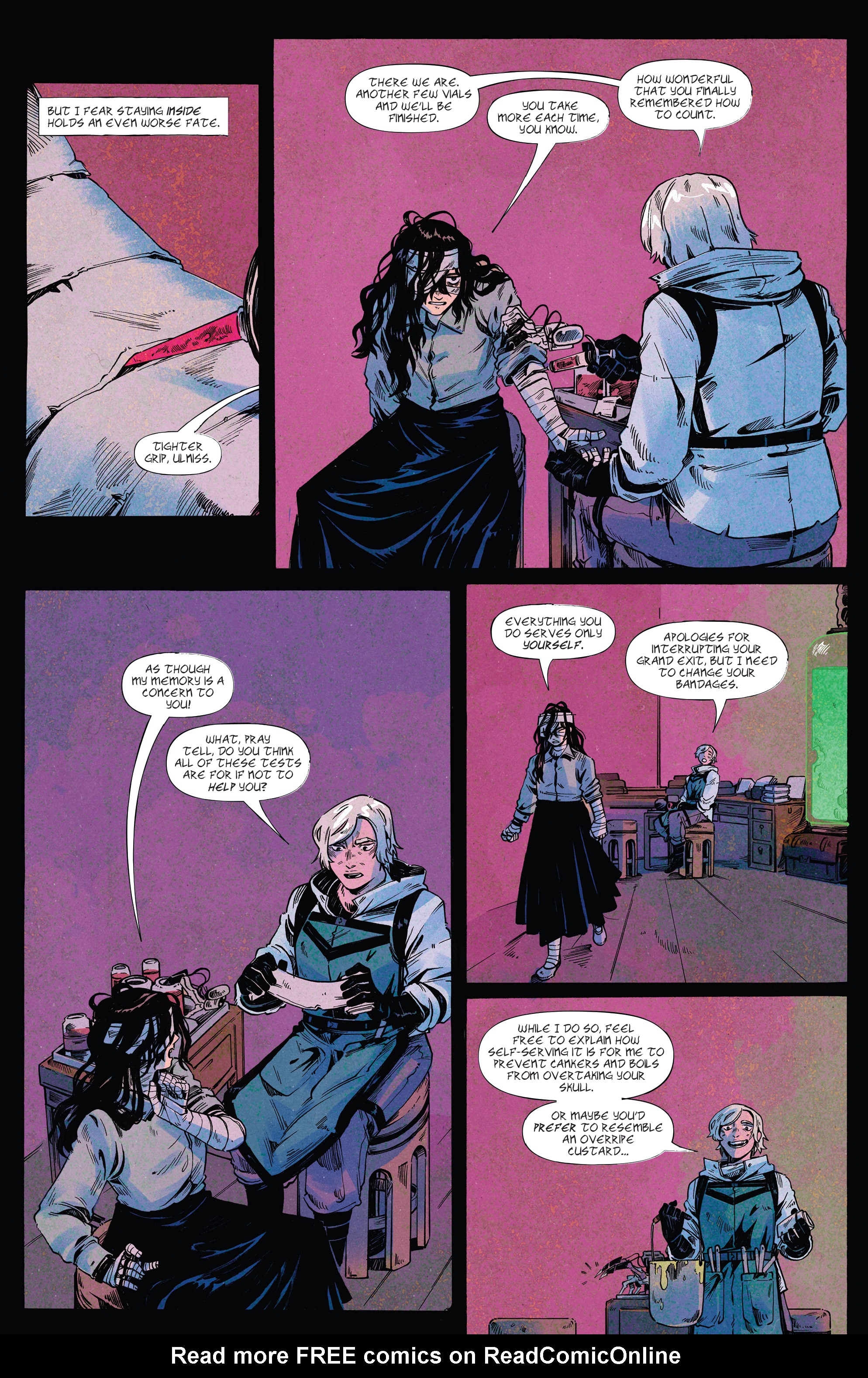 Read online Dungeons & Dragons: Ravenloft – Orphan of Agony Isle comic -  Issue #4 - 12