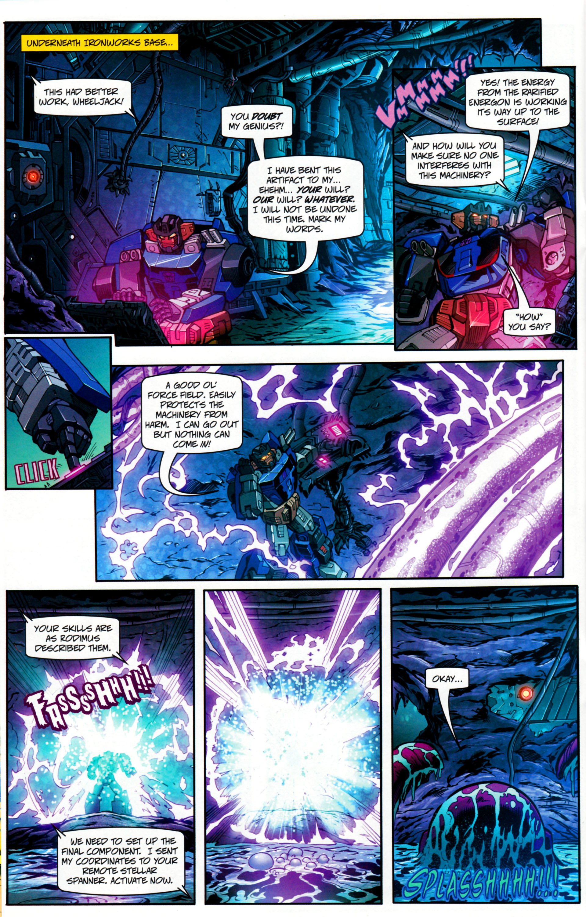 Read online Transformers: Timelines comic -  Issue #7 - 20