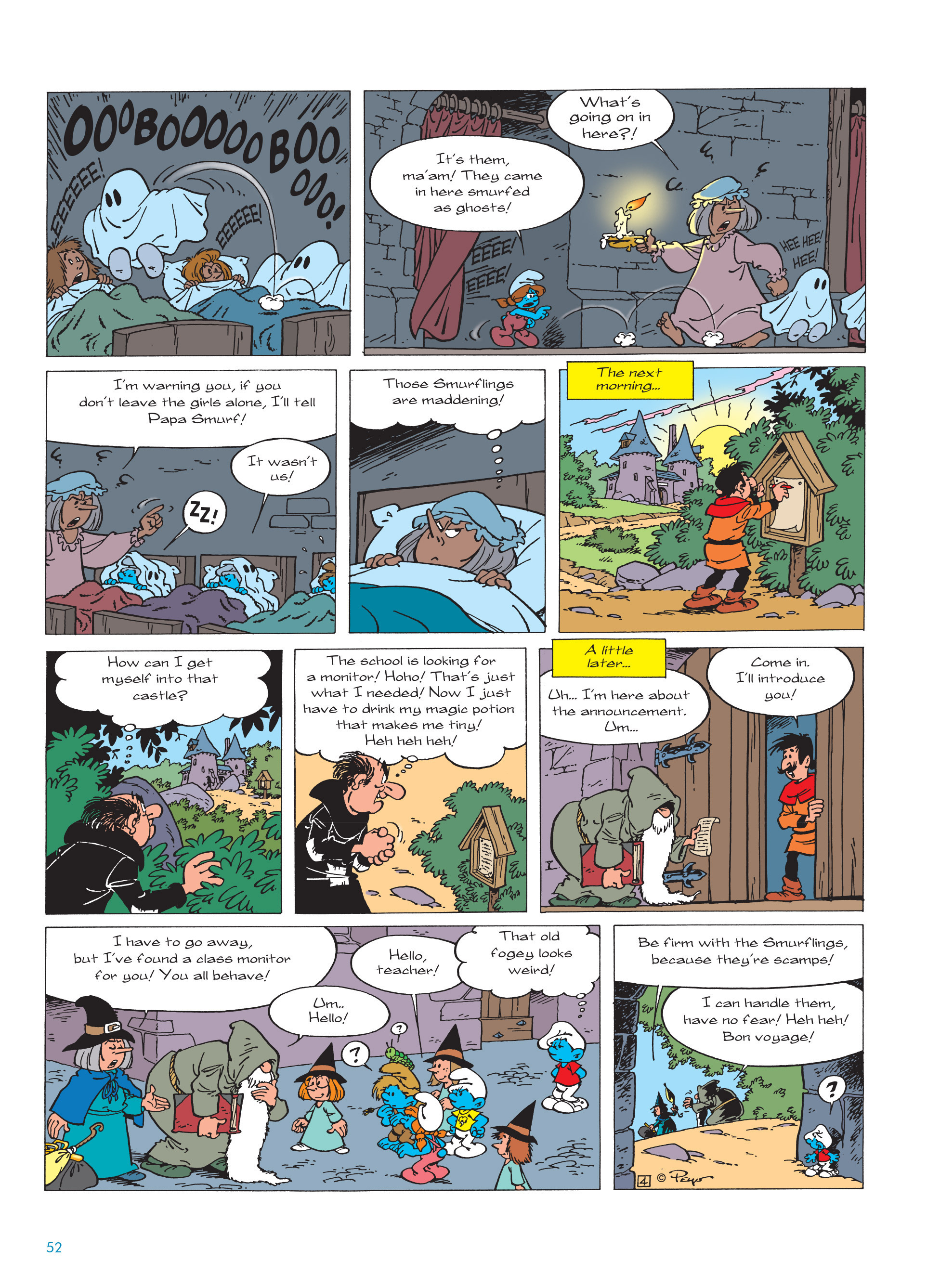 Read online The Smurfs comic -  Issue #21 - 52