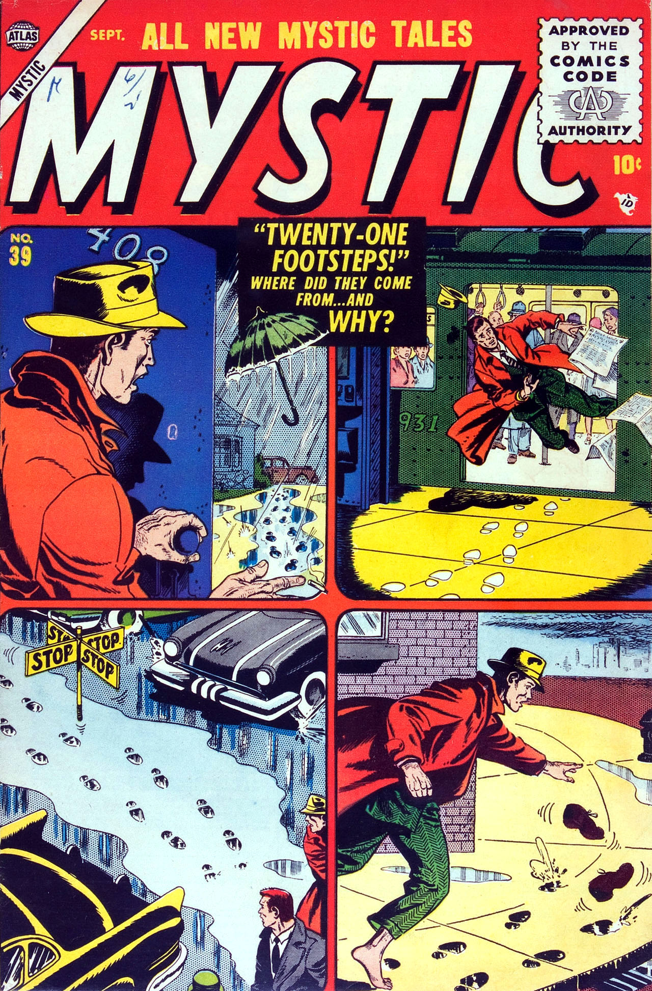 Read online Mystic (1951) comic -  Issue #39 - 1