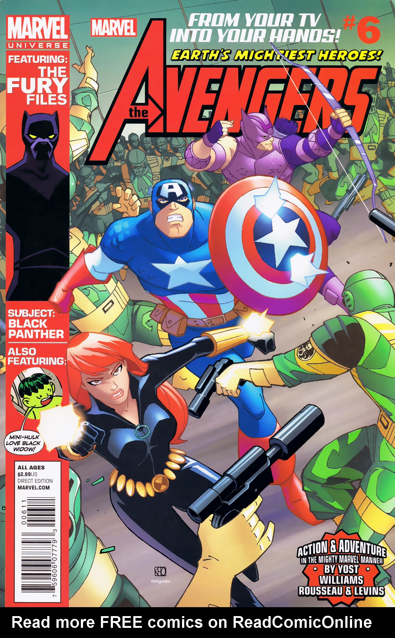 Read online Marvel Universe Avengers Earth's Mightiest Heroes comic -  Issue #6 - 2