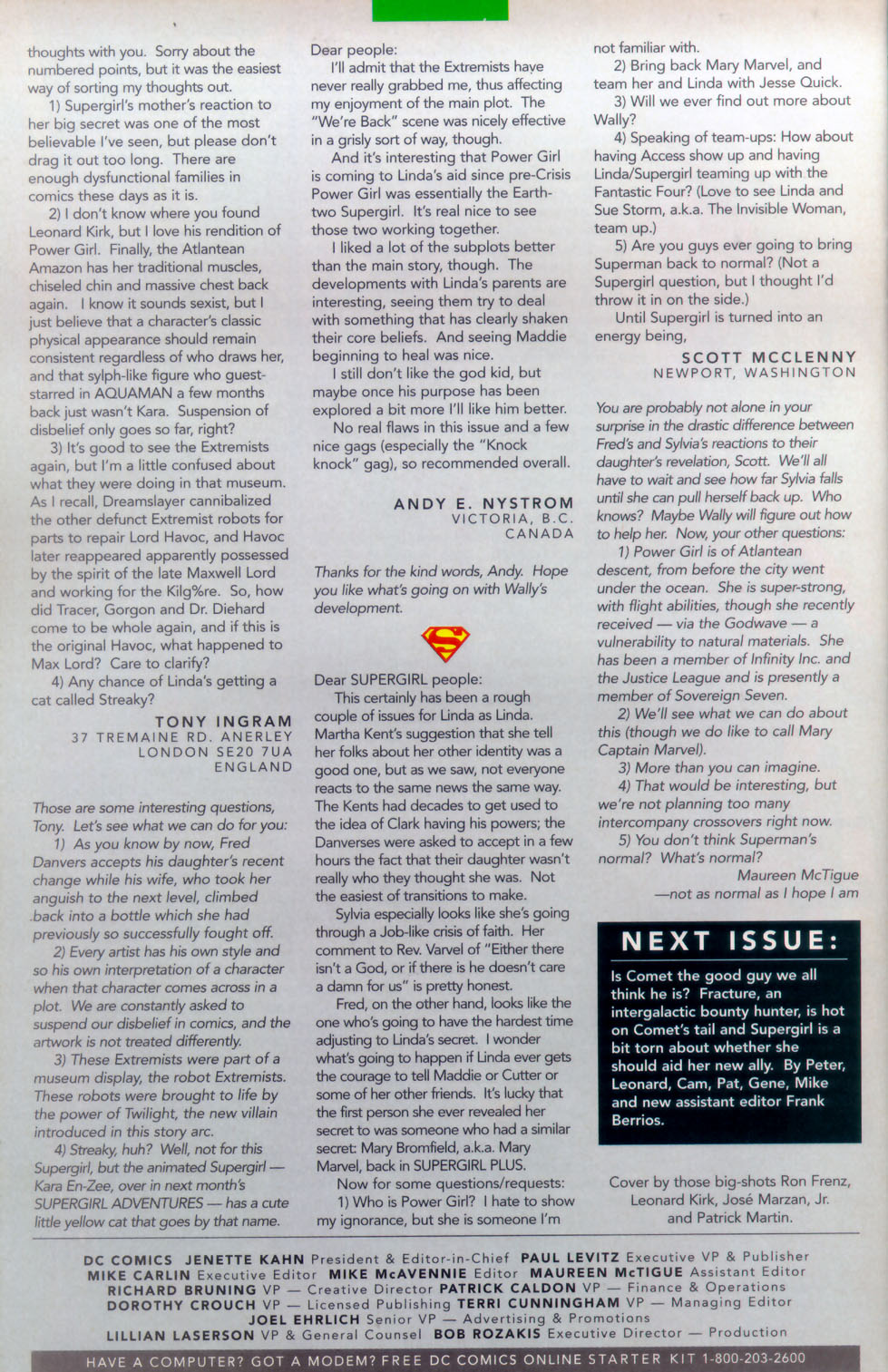 Read online Supergirl (1996) comic -  Issue #20 - 25