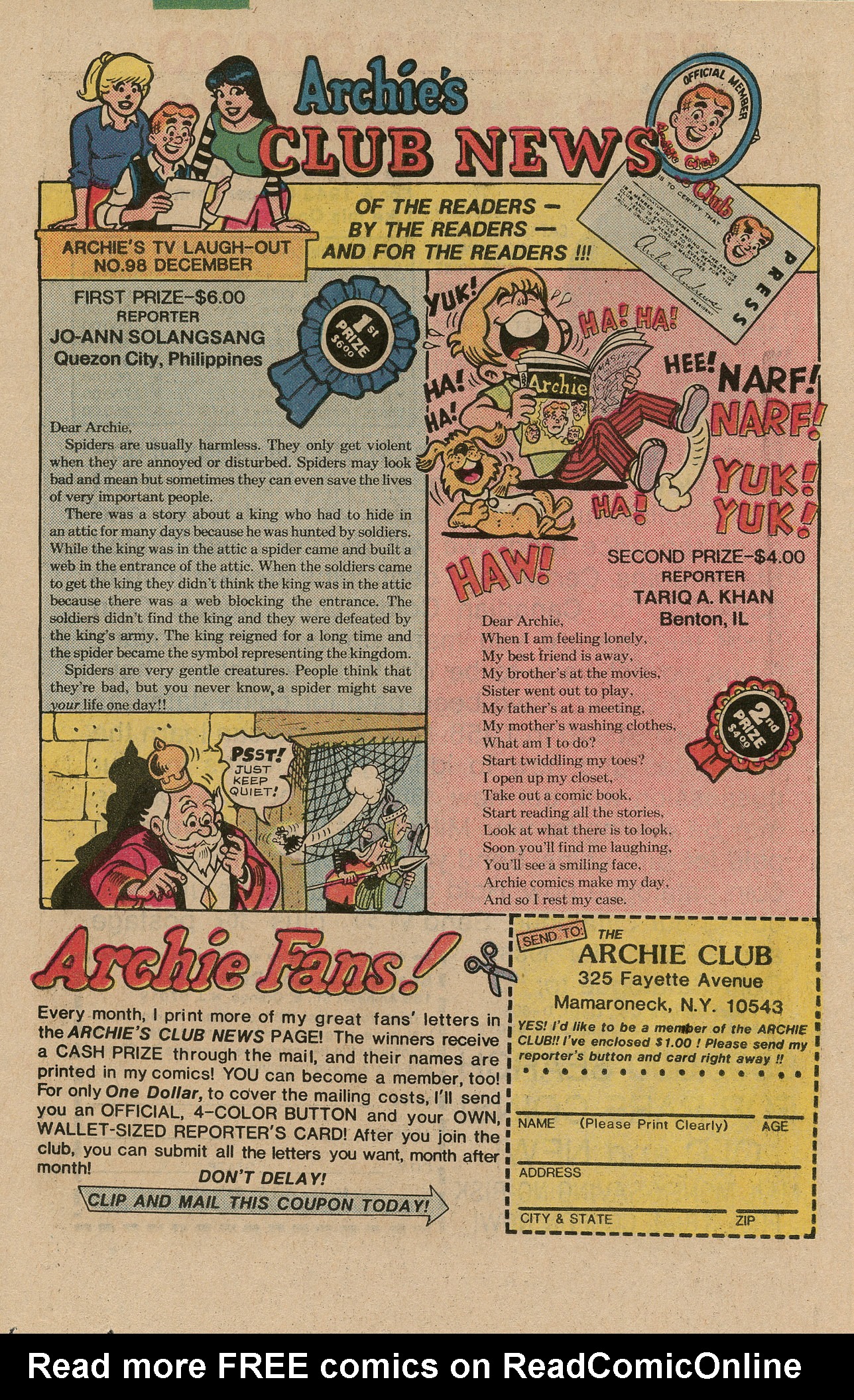 Read online Archie's TV Laugh-Out comic -  Issue #98 - 26