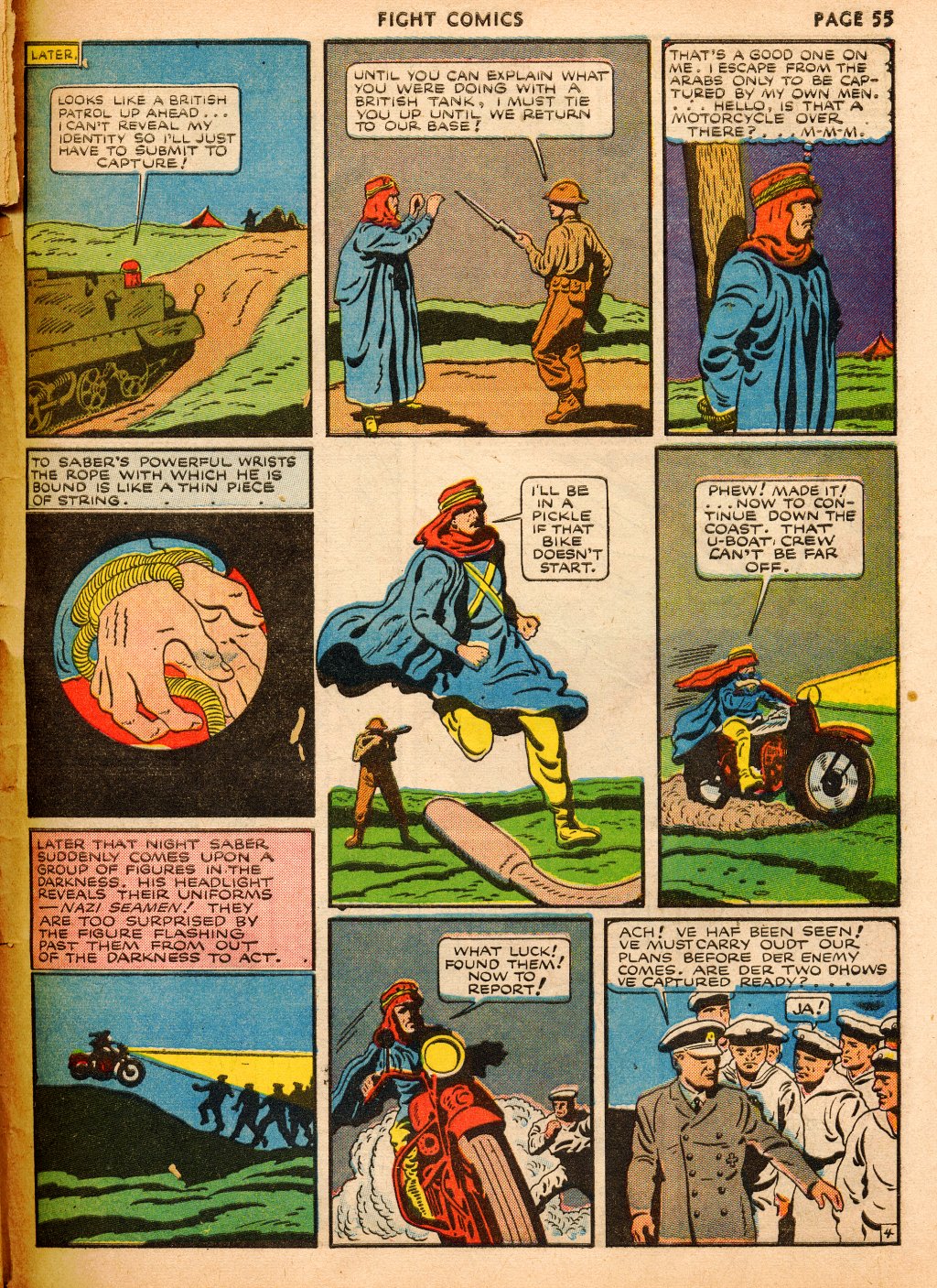 Read online Fight Comics comic -  Issue #15 - 56