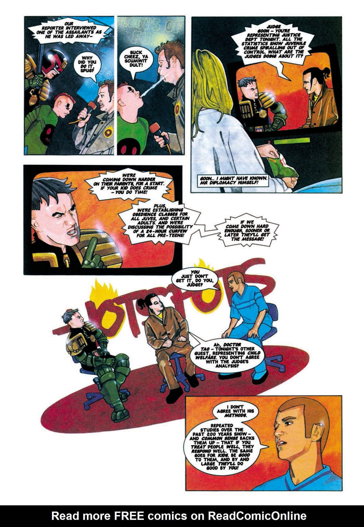 Read online Judge Anderson: The Psi Files comic -  Issue # TPB 3 - 154