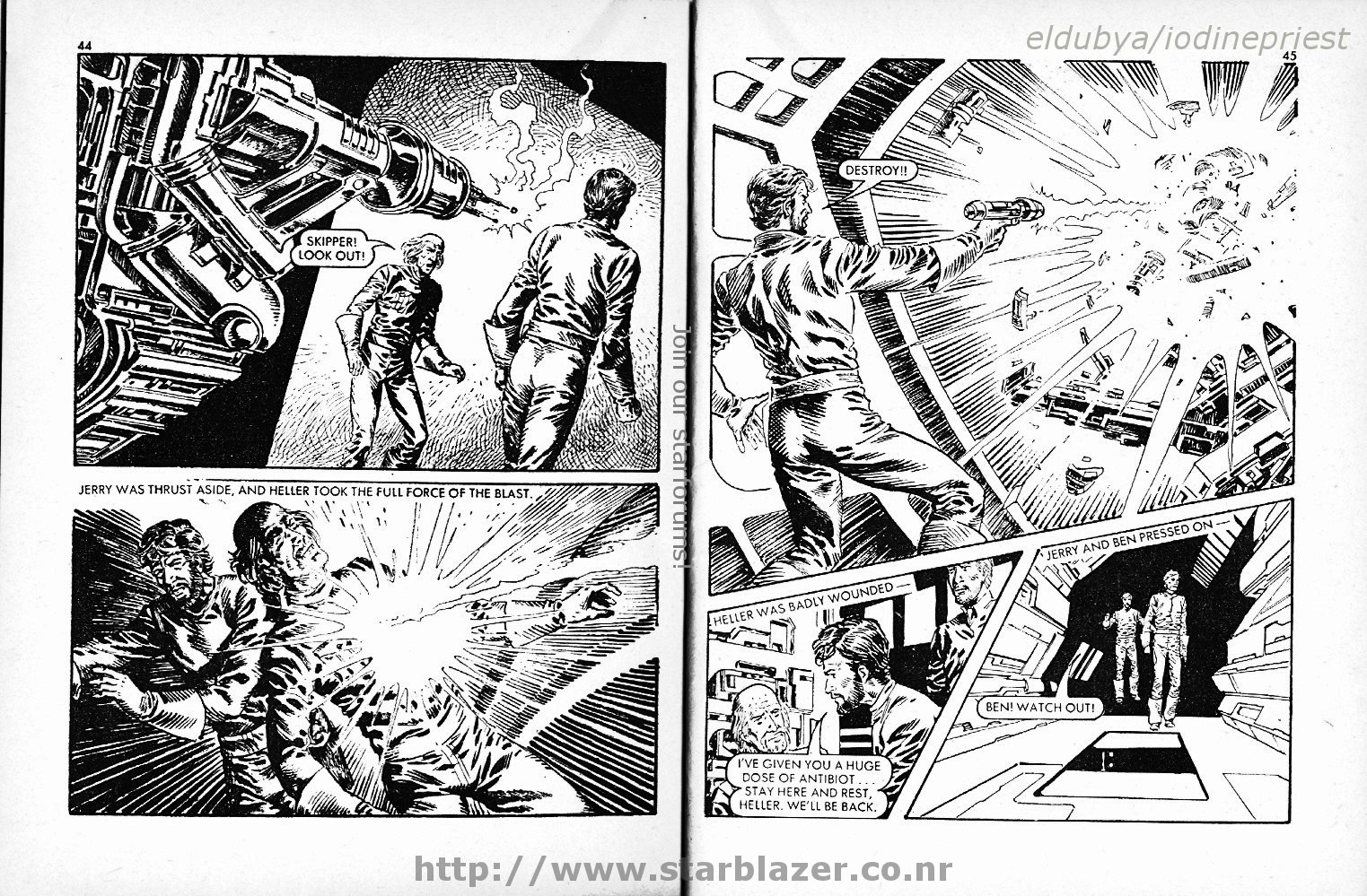 Read online Starblazer comic -  Issue #113 - 24