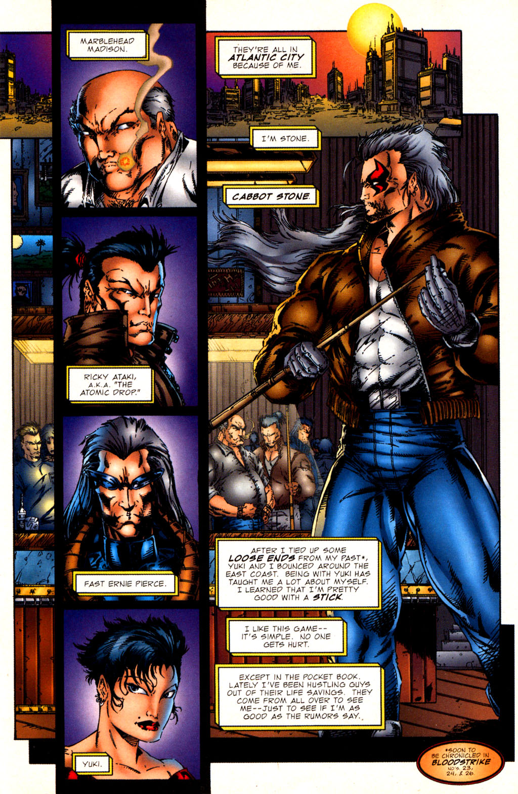 Read online Bloodstrike: Assassin comic -  Issue #1 - 8