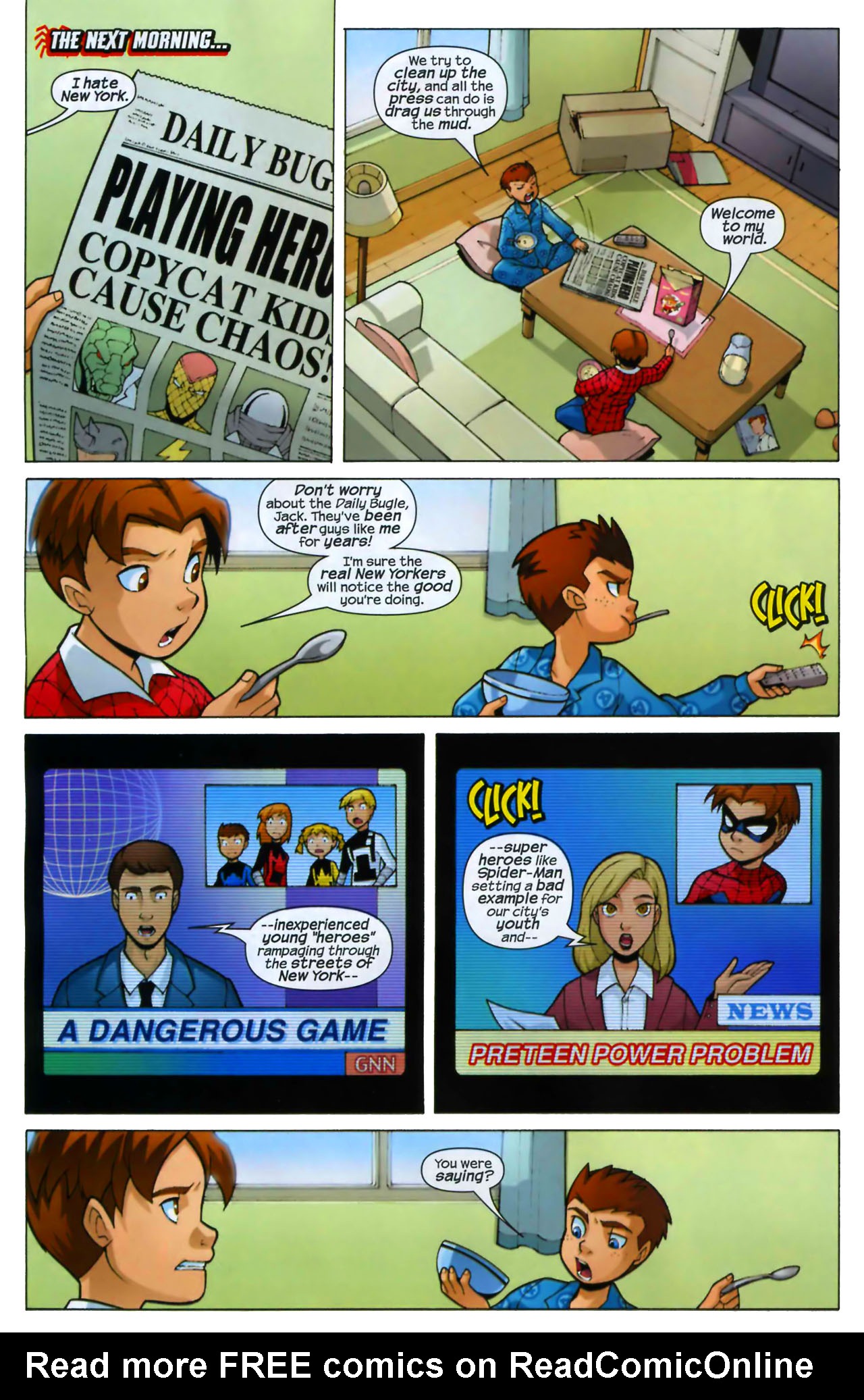 Spider Man And Power Pack Issue 2 Read Spider Man And Power Pack