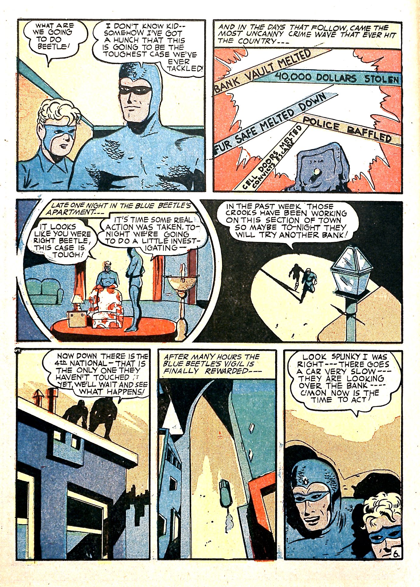 Read online The Blue Beetle comic -  Issue #18 - 24