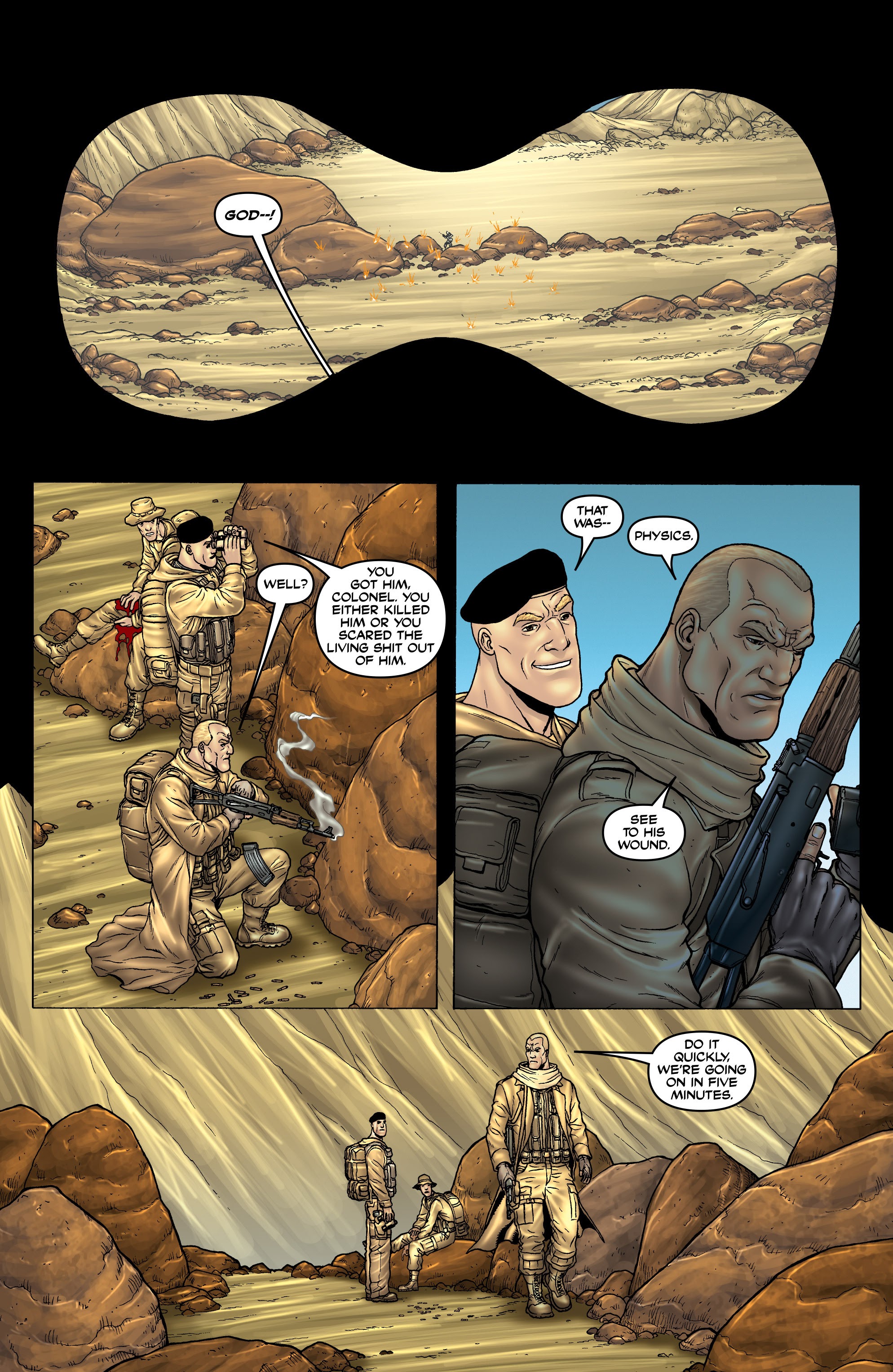 Read online Garth Ennis' 303 comic -  Issue #1 - 17