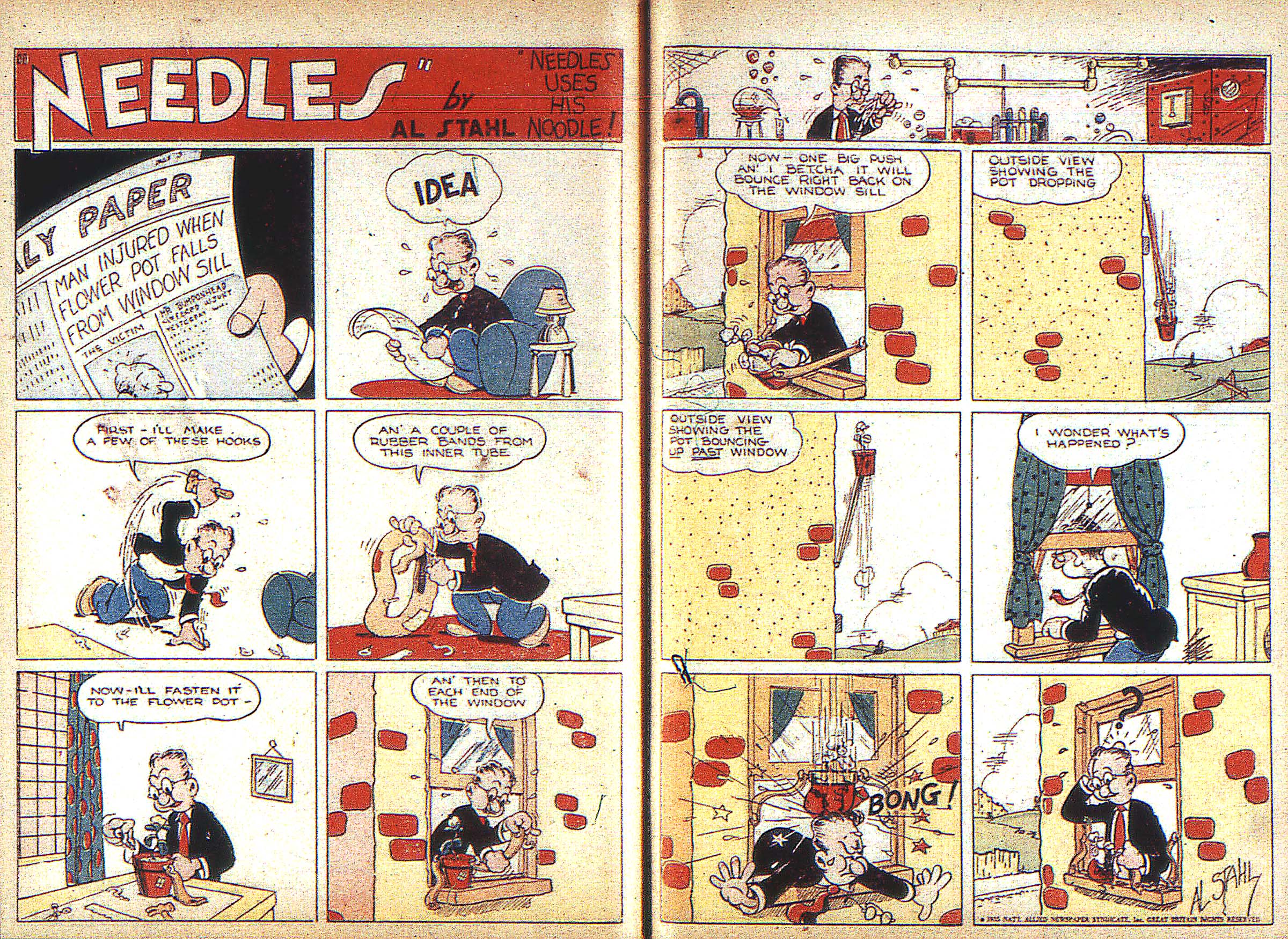 Read online Adventure Comics (1938) comic -  Issue #3 - 34