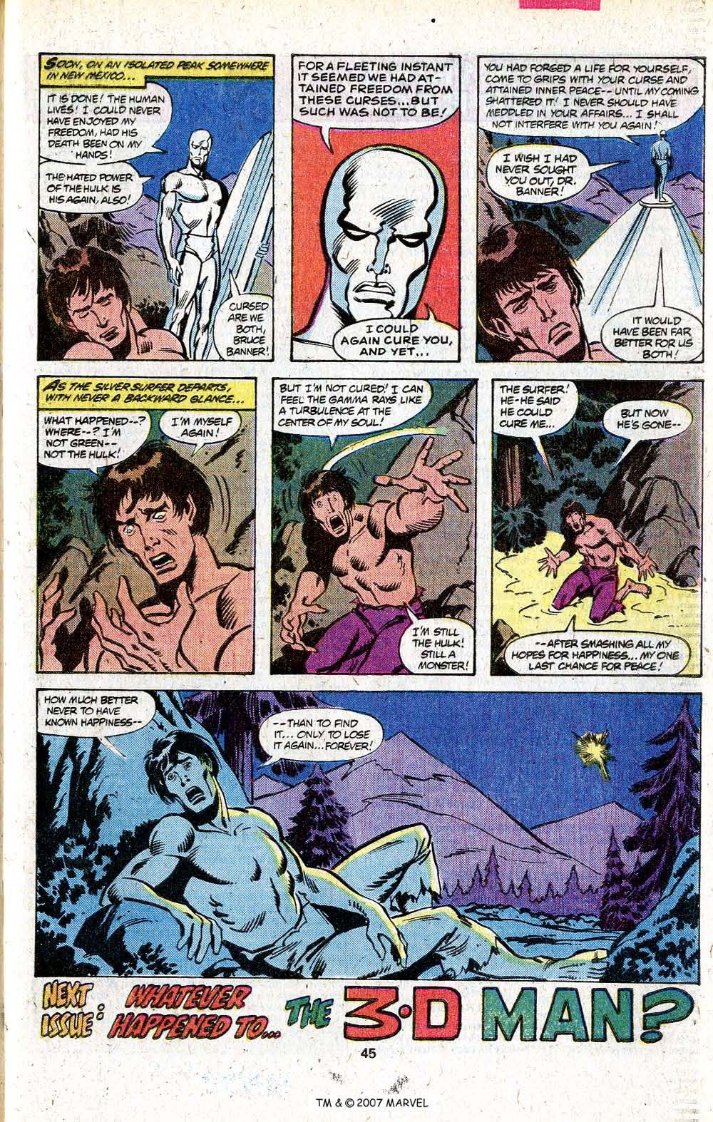 Read online The Incredible Hulk (1968) comic -  Issue #250 - 47