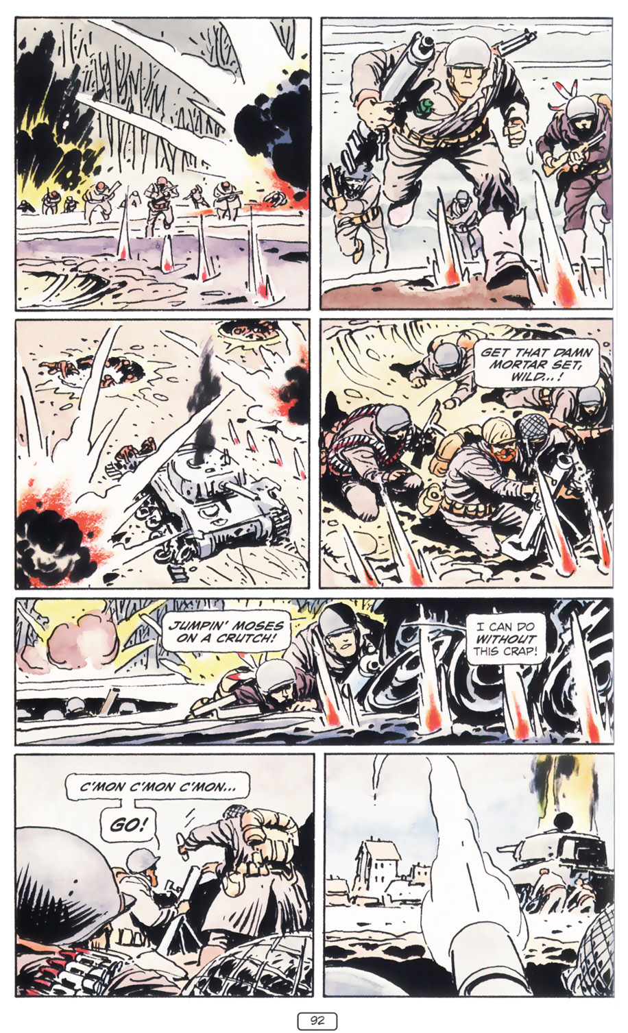 Read online Sgt. Rock: Between Hell & A Hard Place comic -  Issue # TPB - 98