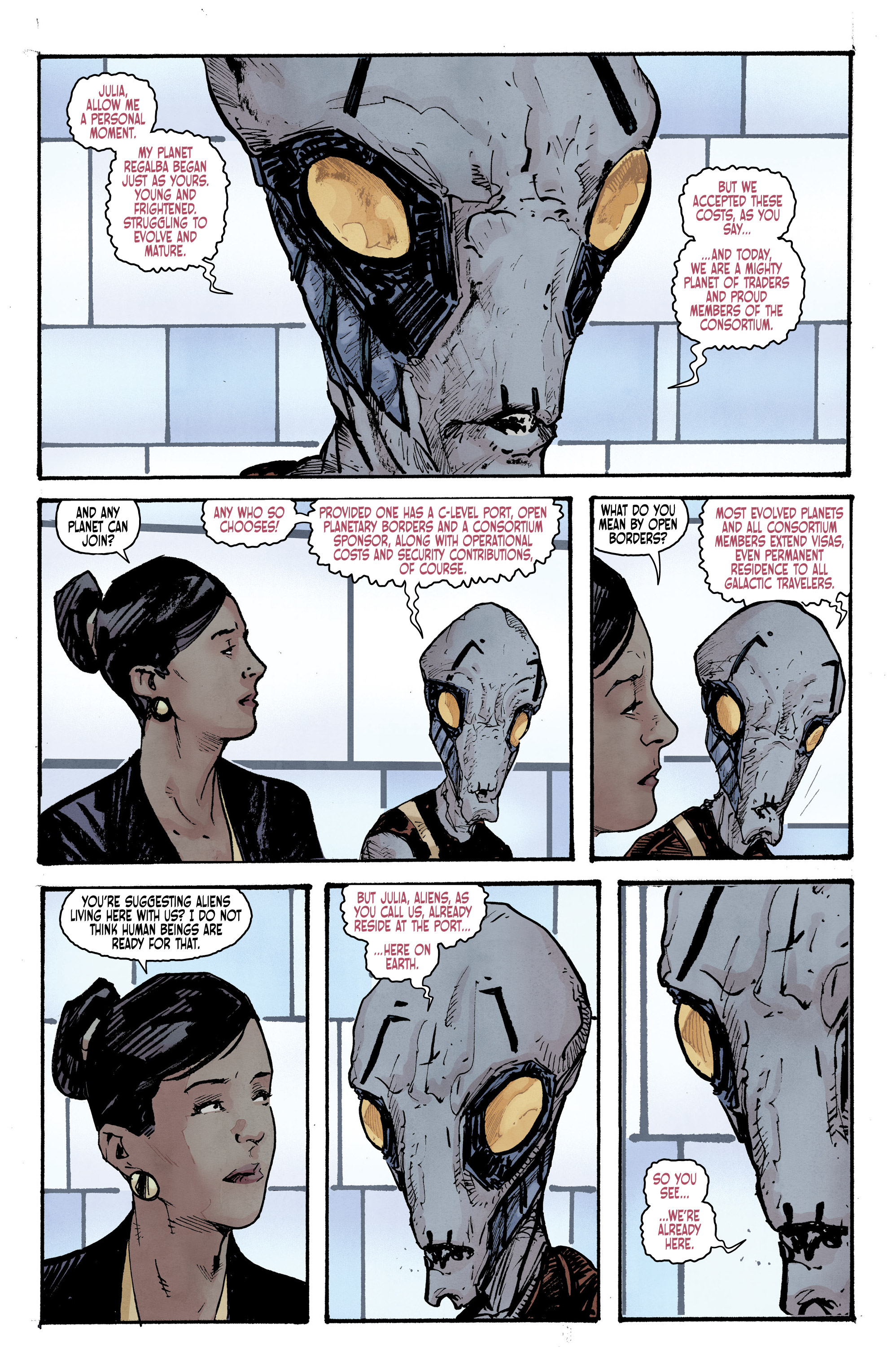 Read online Port of Earth comic -  Issue #12 - 5