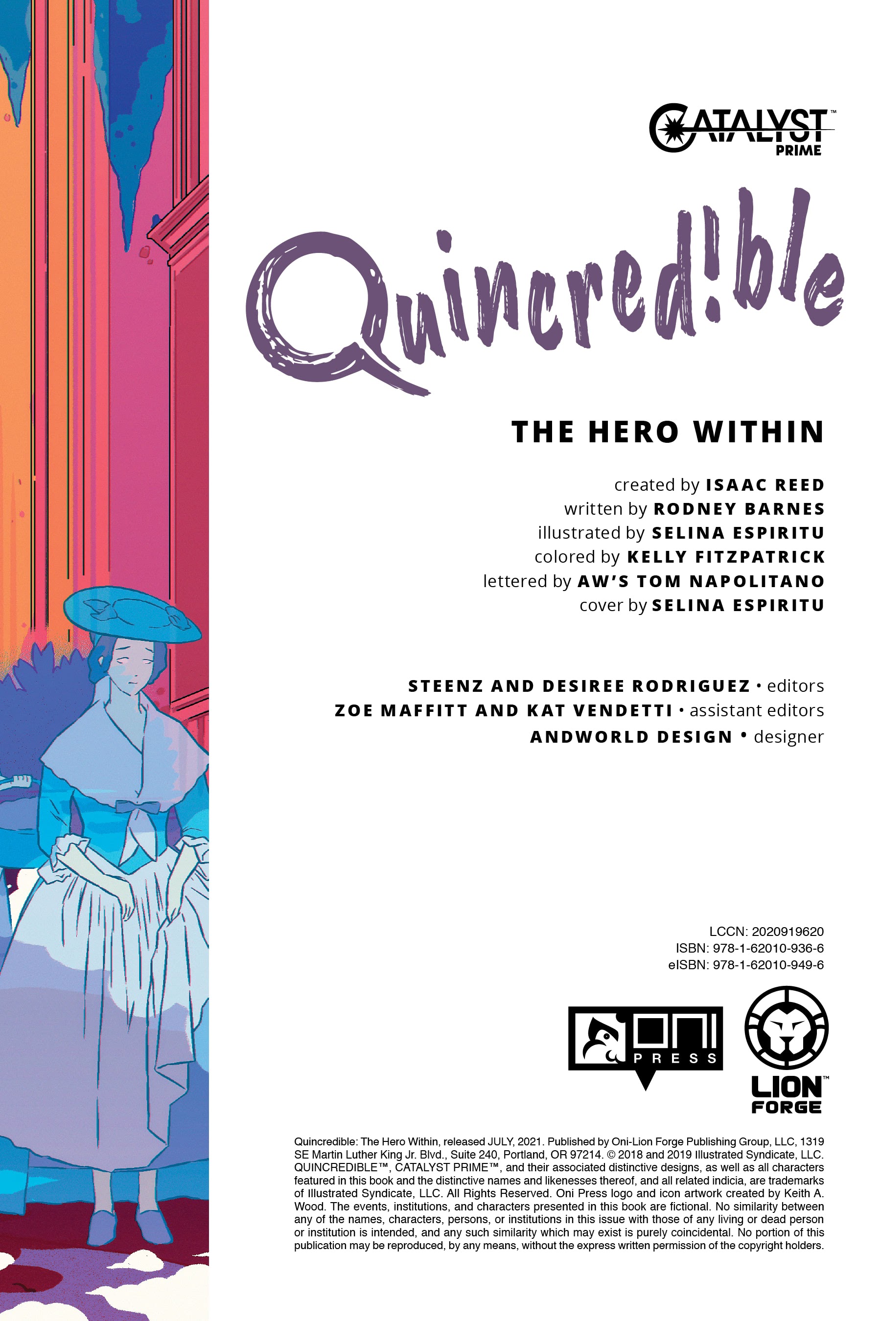 Read online Quincredible: The Hero Within comic -  Issue # TPB - 4