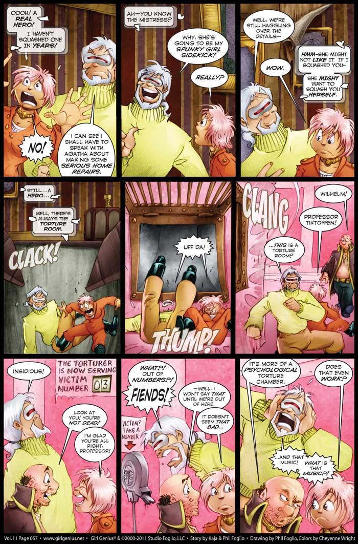 Read online Girl Genius (2002) comic -  Issue #11 - 59