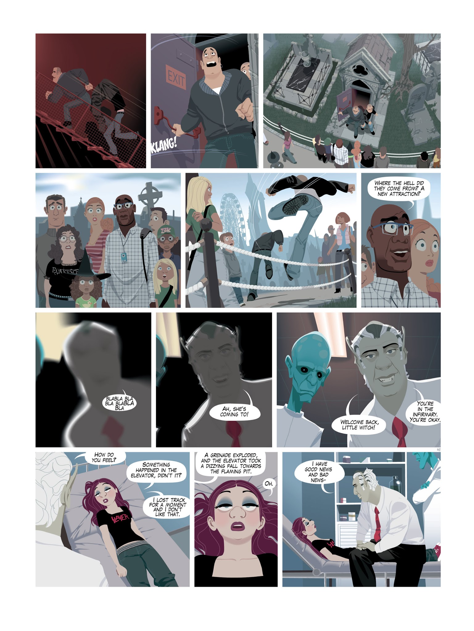 Read online Zombillenium comic -  Issue # TPB 2 - 44