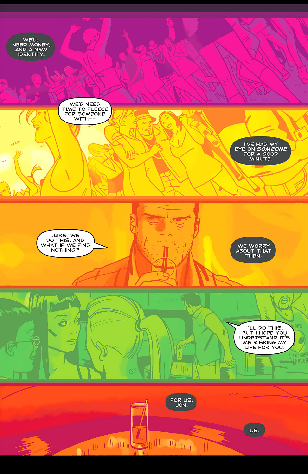 Read online Who is Jake Ellis? comic -  Issue #3 - 10