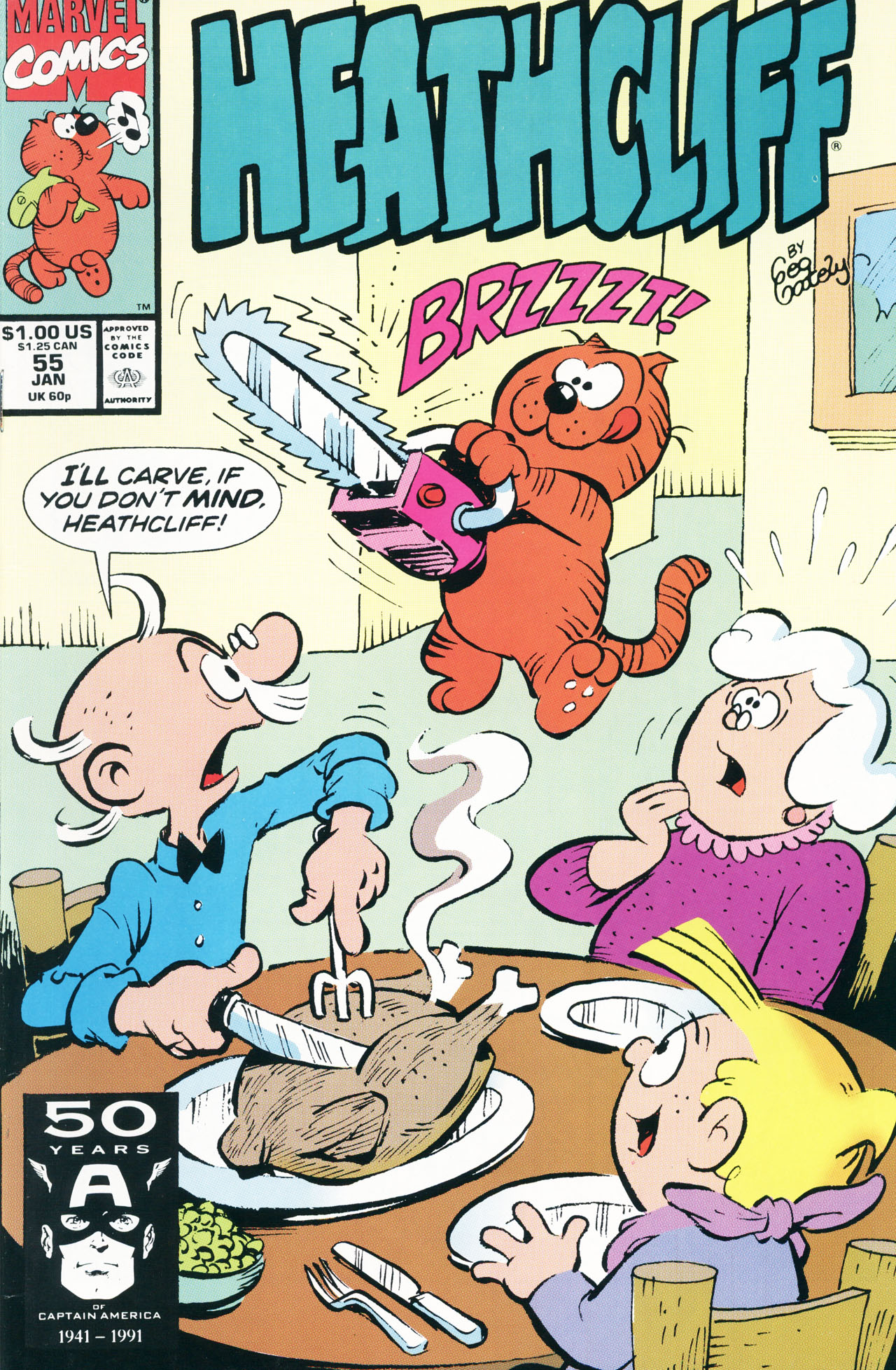 Read online Heathcliff comic -  Issue #55 - 1