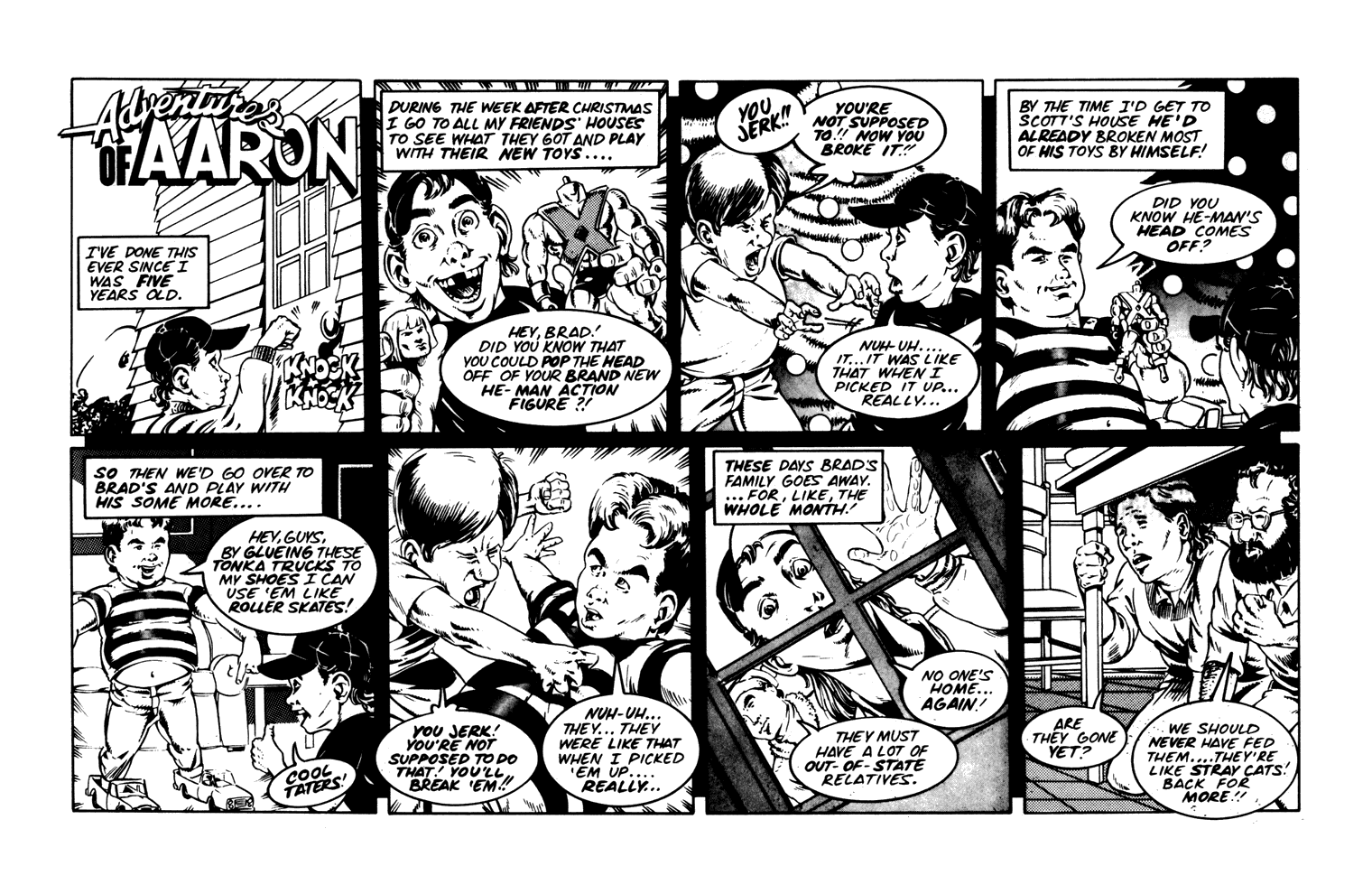 Read online Aaron Strips comic -  Issue #4 - 17