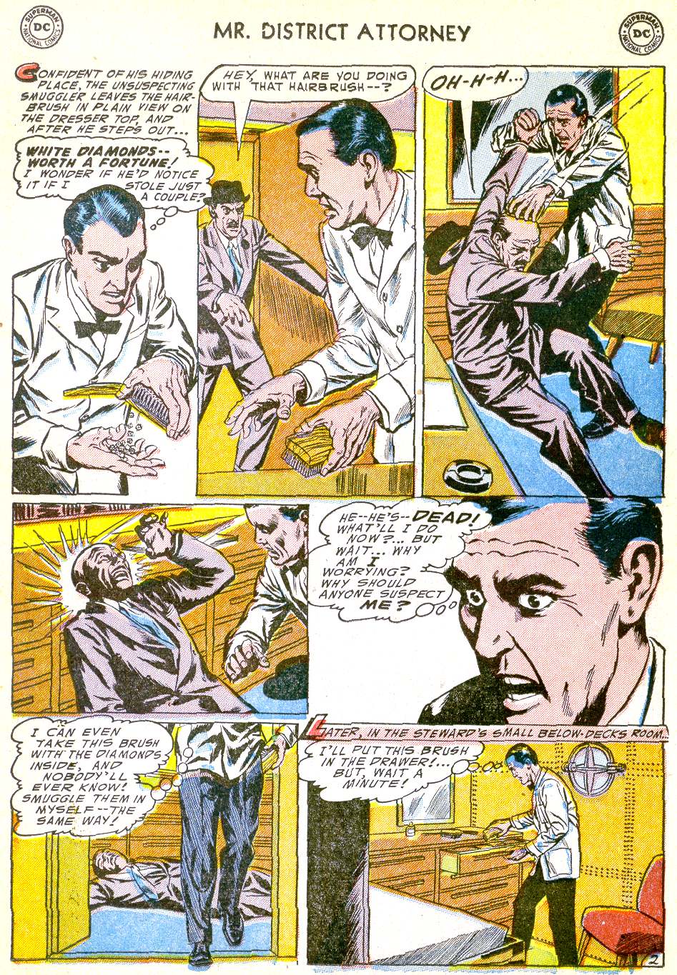 Read online Mr. District Attorney comic -  Issue #40 - 22