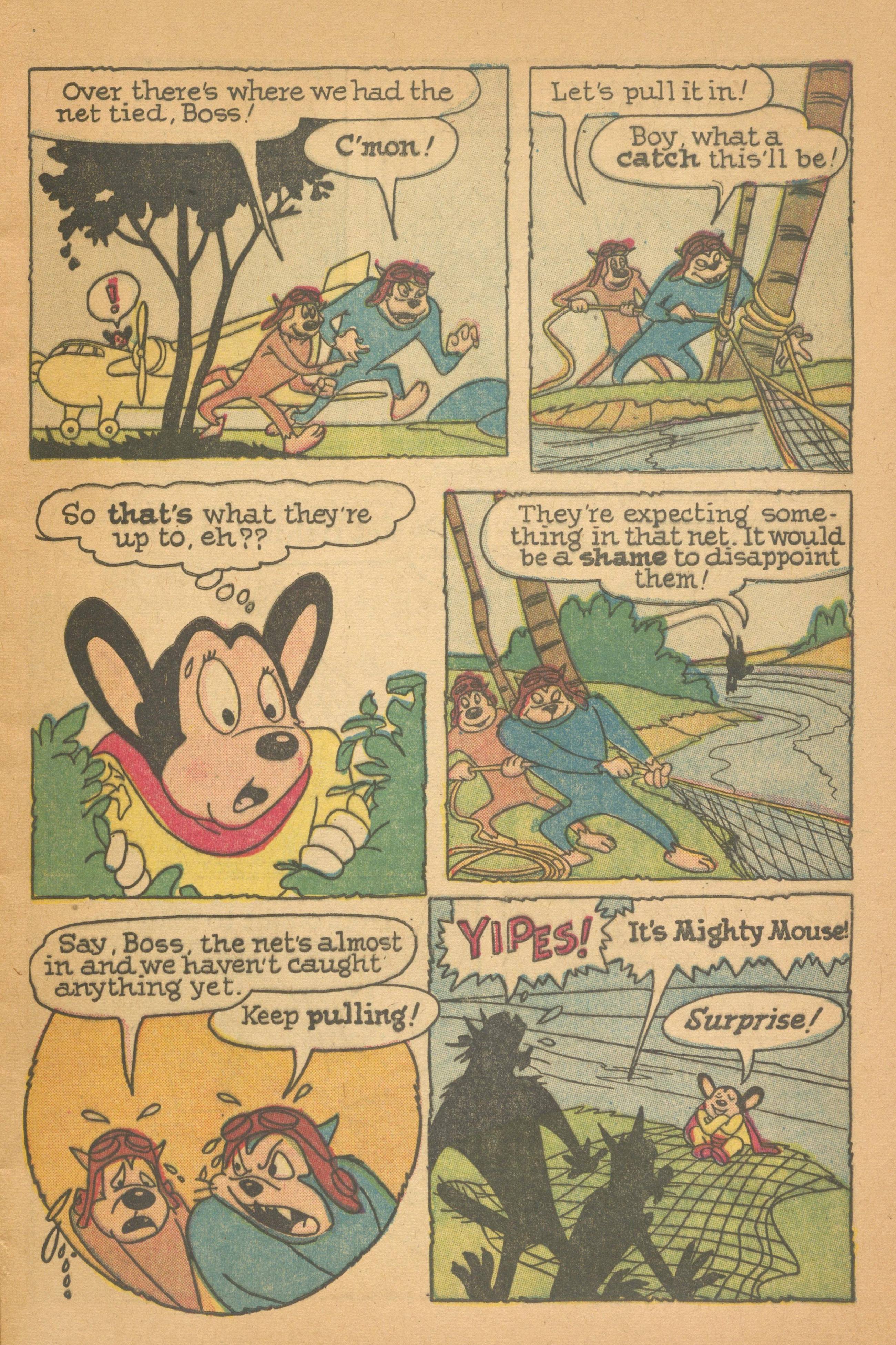 Read online Paul Terry's Mighty Mouse Comics comic -  Issue #71 - 9