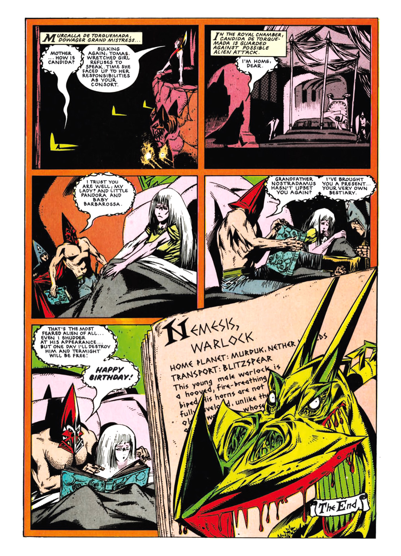 Read online Nemesis The Warlock comic -  Issue # TPB Deviant Edition - 99