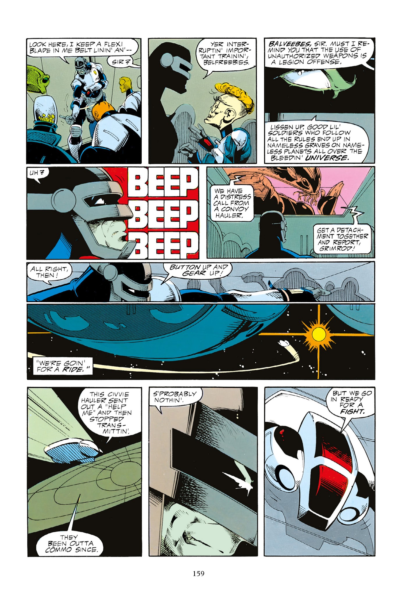 Read online Alien Legion: Dead and Buried comic -  Issue # TPB - 158