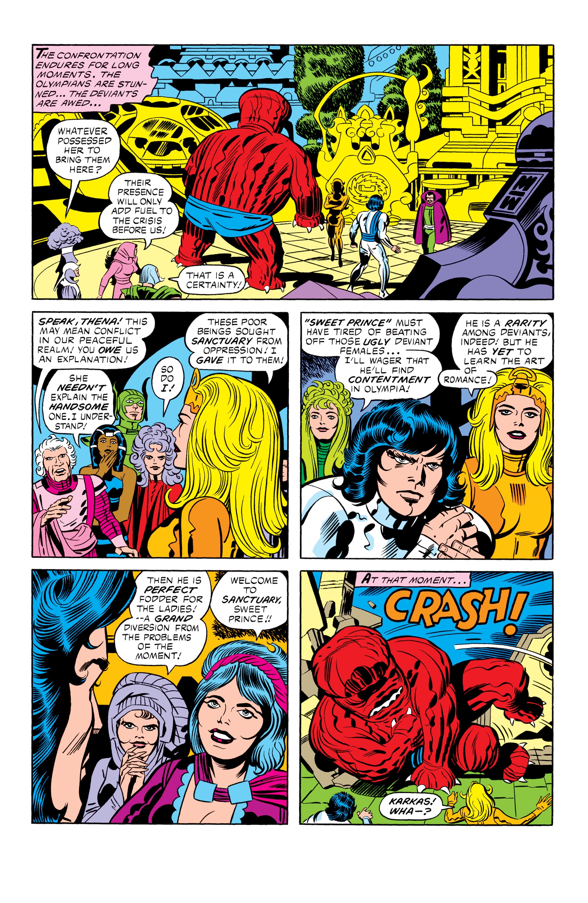 Read online The Eternals by Jack Kirby: The Complete Collection comic -  Issue # TPB (Part 2) - 97