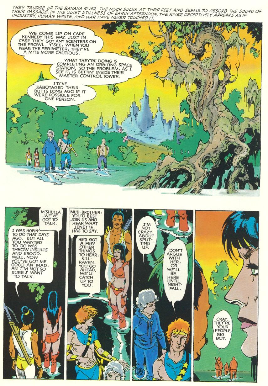 Read online Marvel Graphic Novel comic -  Issue #7 - Killraven - Warrior of the Worlds - 29
