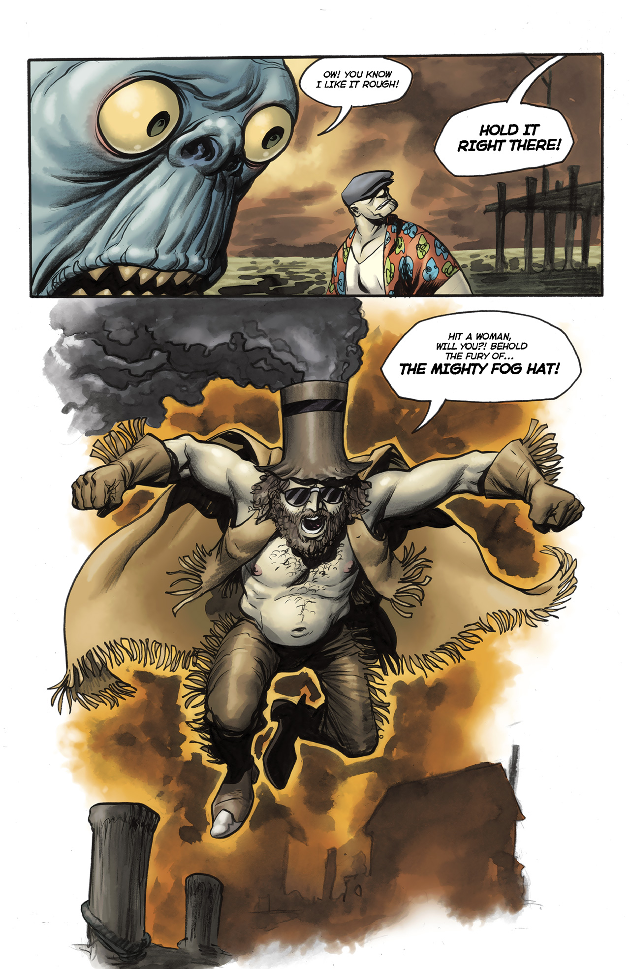 Read online Billy the Kid's Old Timey Oddities and the Ghastly Fiend of London comic -  Issue #2 - 24
